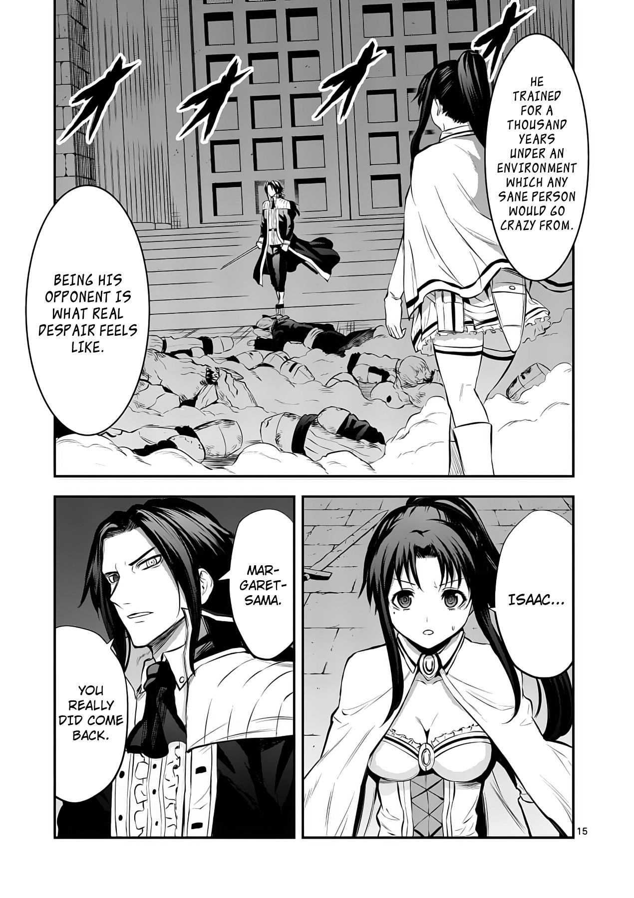 Yuusha ga Shinda! Chapter 164 page 15 - Chapter 164: Aftermath of Battle