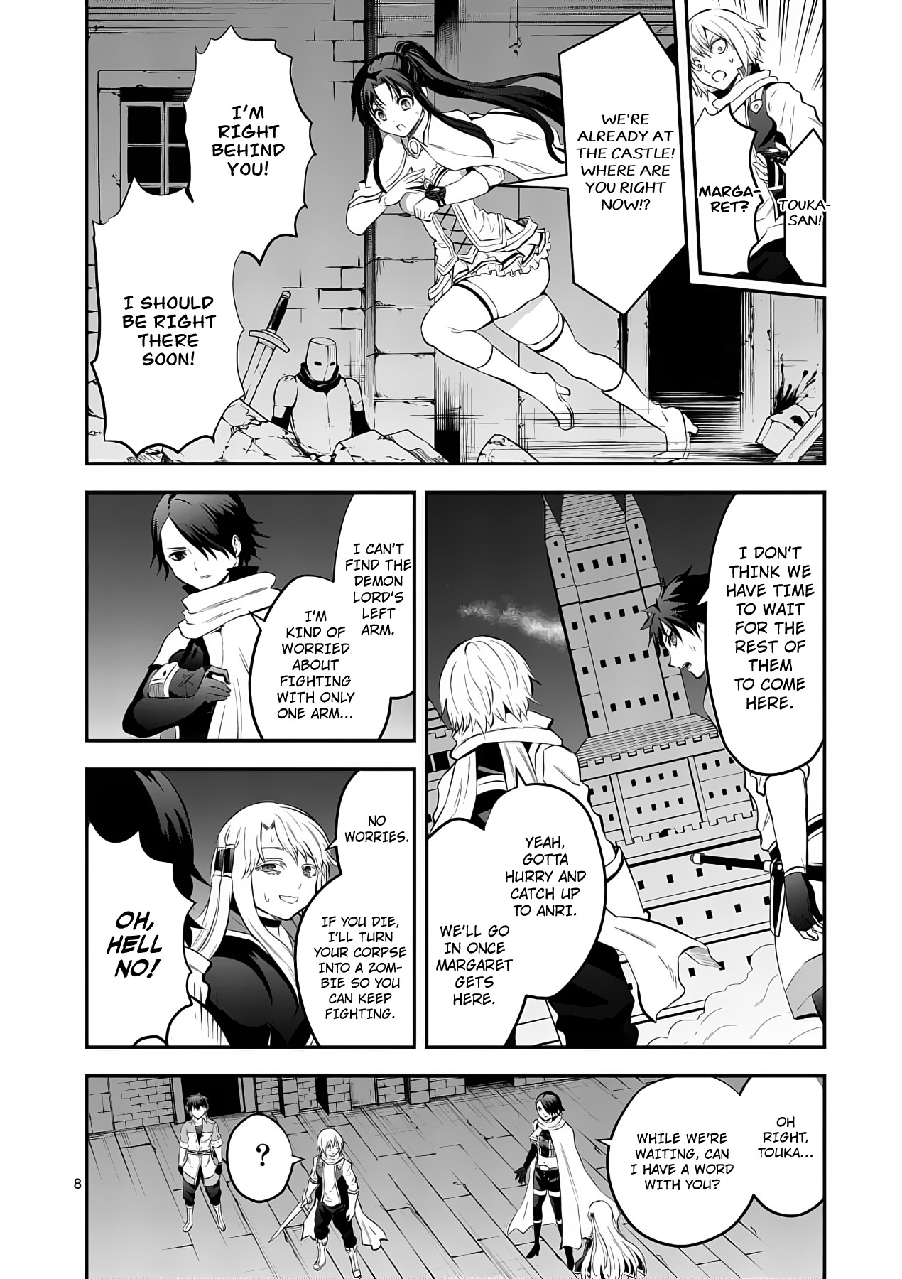 Yuusha ga Shinda! Chapter 164 page 8 - Chapter 164: Aftermath of Battle