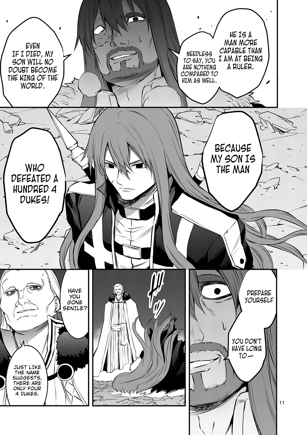Yuusha ga Shinda! Chapter 167 page 11 - Chapter 167: It's Only Dying
