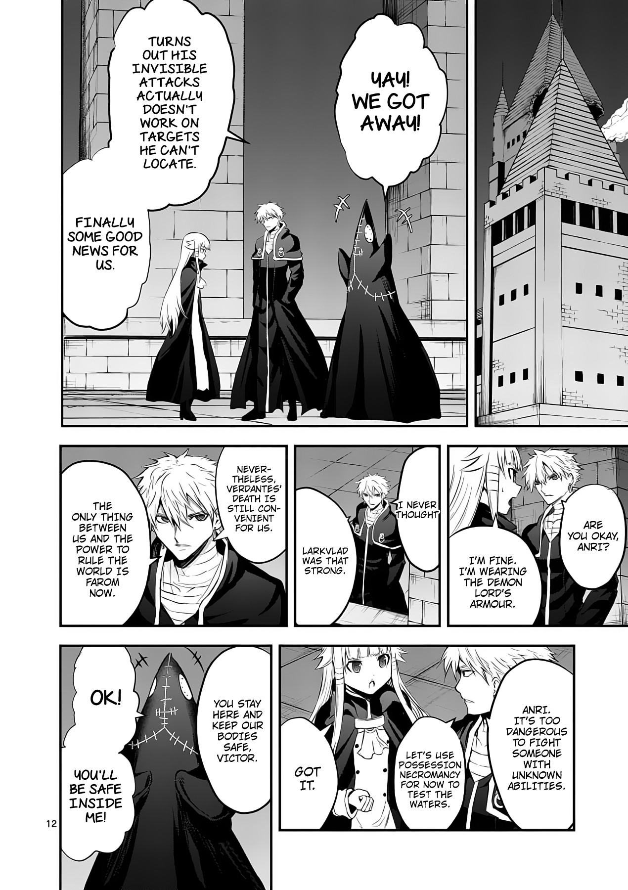 Yuusha ga Shinda! Chapter 167 page 12 - Chapter 167: It's Only Dying