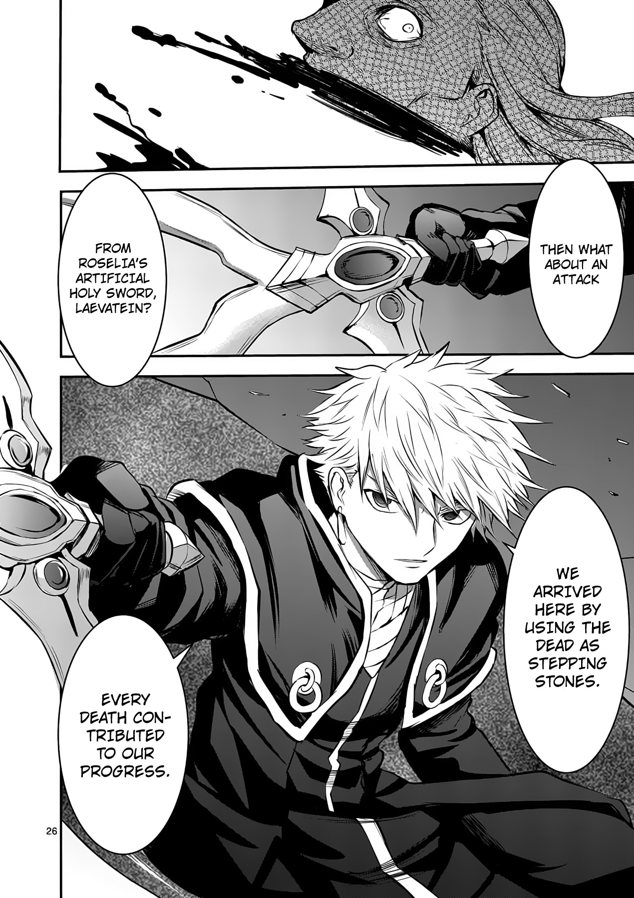 Yuusha ga Shinda! Chapter 167 page 26 - Chapter 167: It's Only Dying