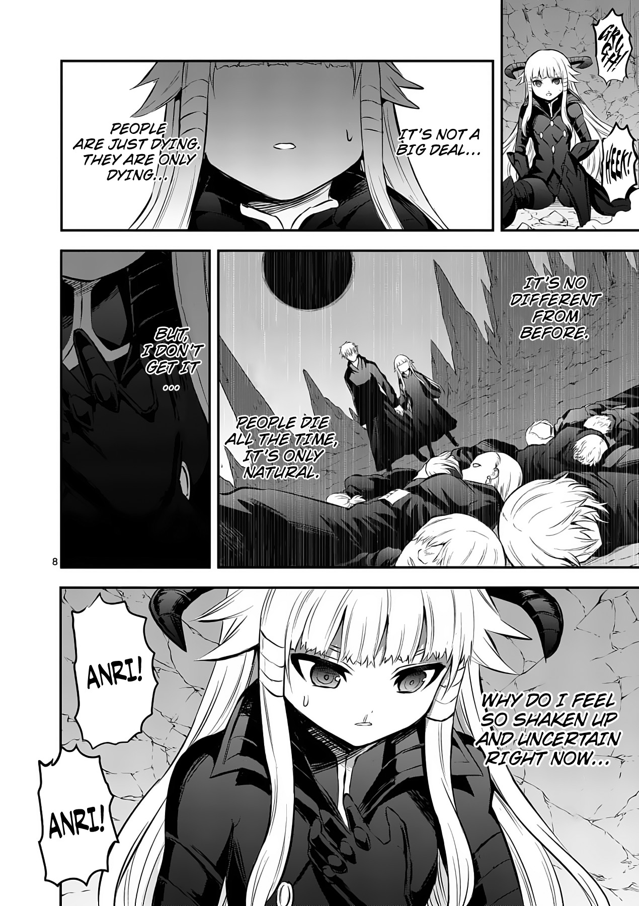Yuusha ga Shinda! Chapter 167 page 8 - Chapter 167: It's Only Dying
