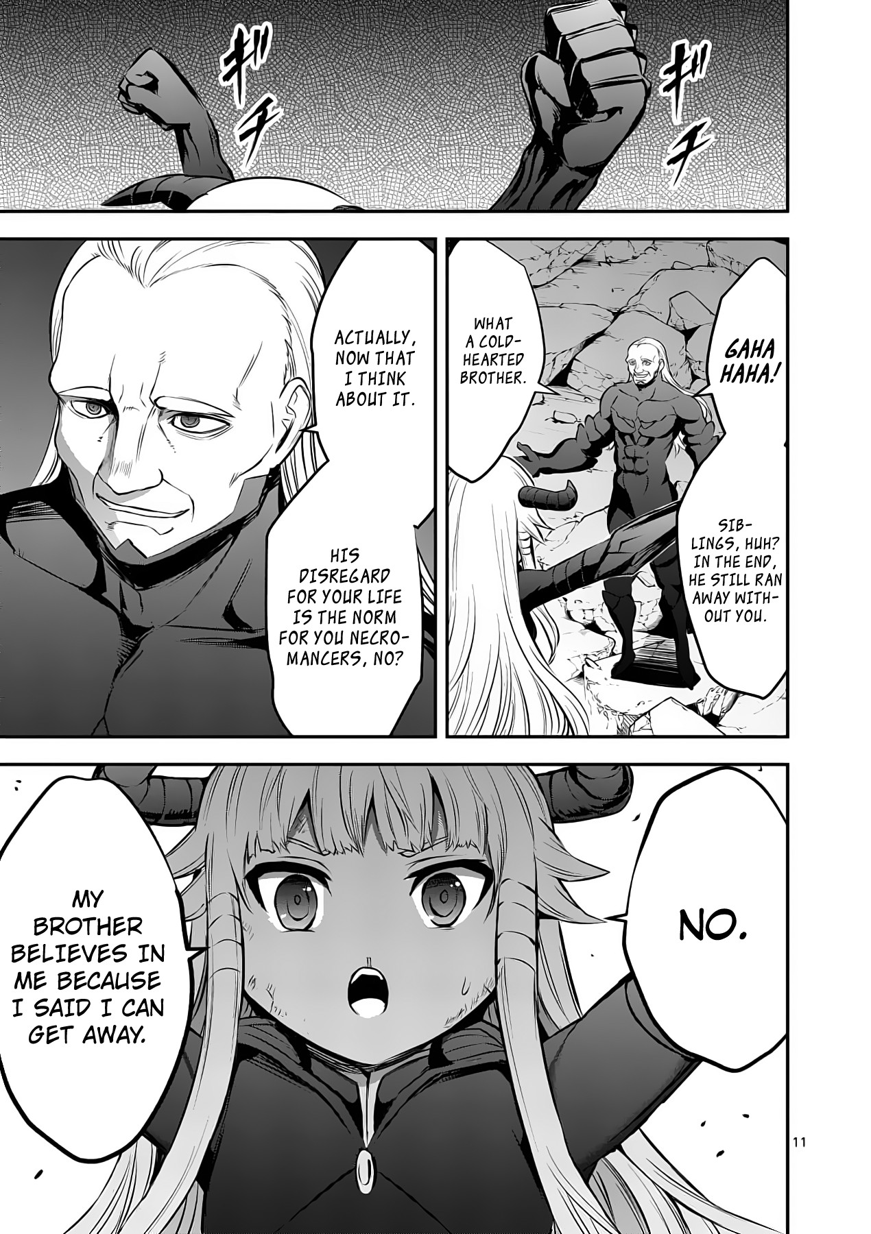 Yuusha ga Shinda! Chapter 168 page 11 - Chapter 168: Dark Holy Sword Armour