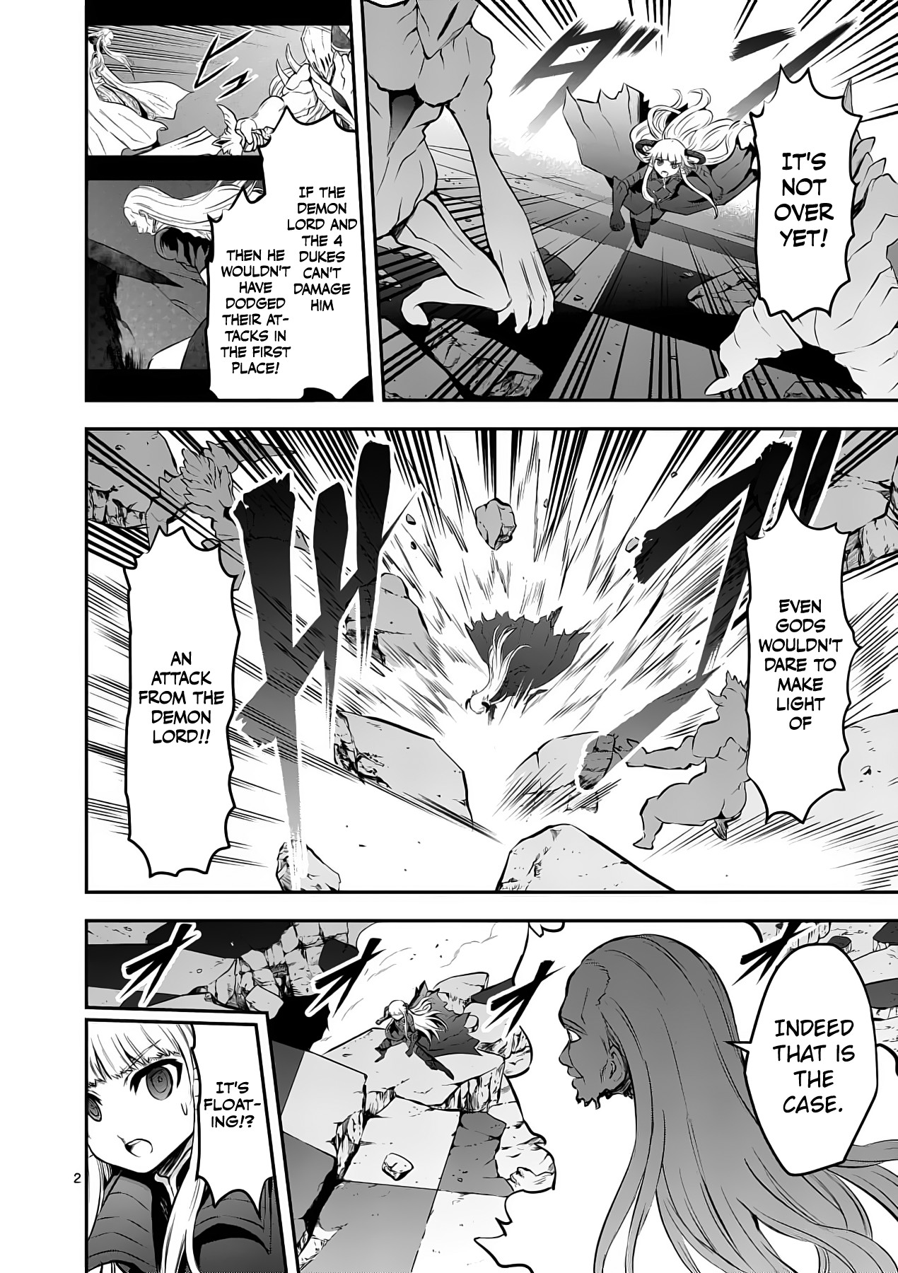 Yuusha ga Shinda! Chapter 168 page 2 - Chapter 168: Dark Holy Sword Armour