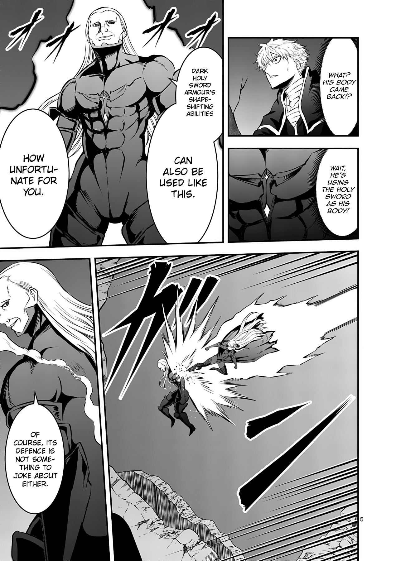Yuusha ga Shinda! Chapter 168 page 5 - Chapter 168: Dark Holy Sword Armour