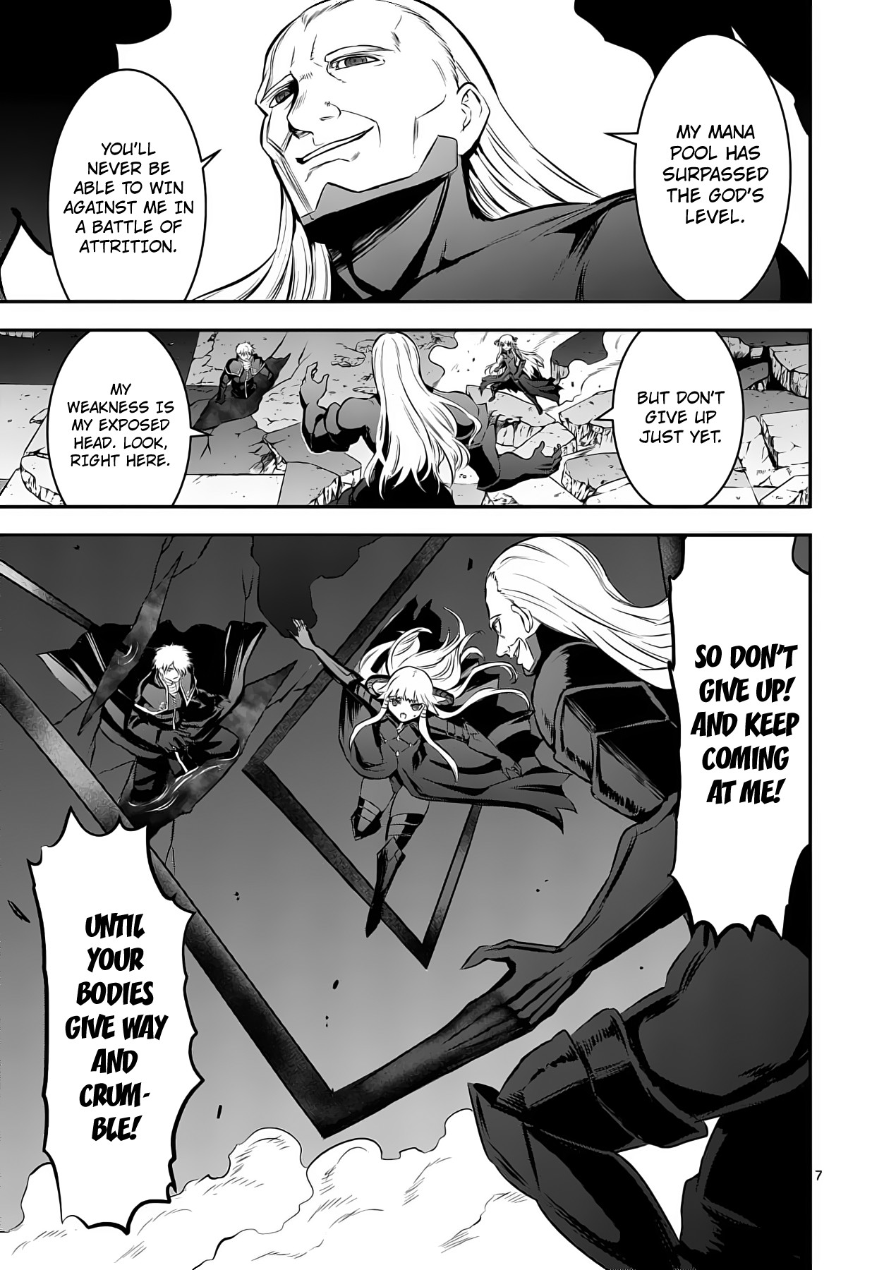 Yuusha ga Shinda! Chapter 168 page 7 - Chapter 168: Dark Holy Sword Armour