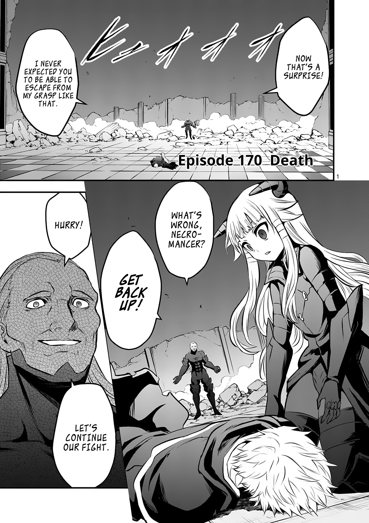Yuusha ga Shinda! Chapter 170 page 1 - Chapter 170: Death