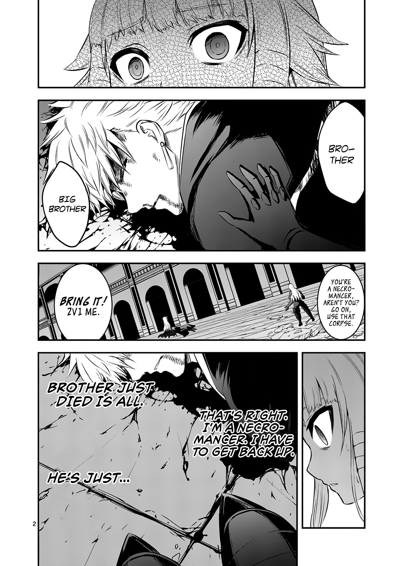 Yuusha ga Shinda! Chapter 170 page 2 - Chapter 170: Death