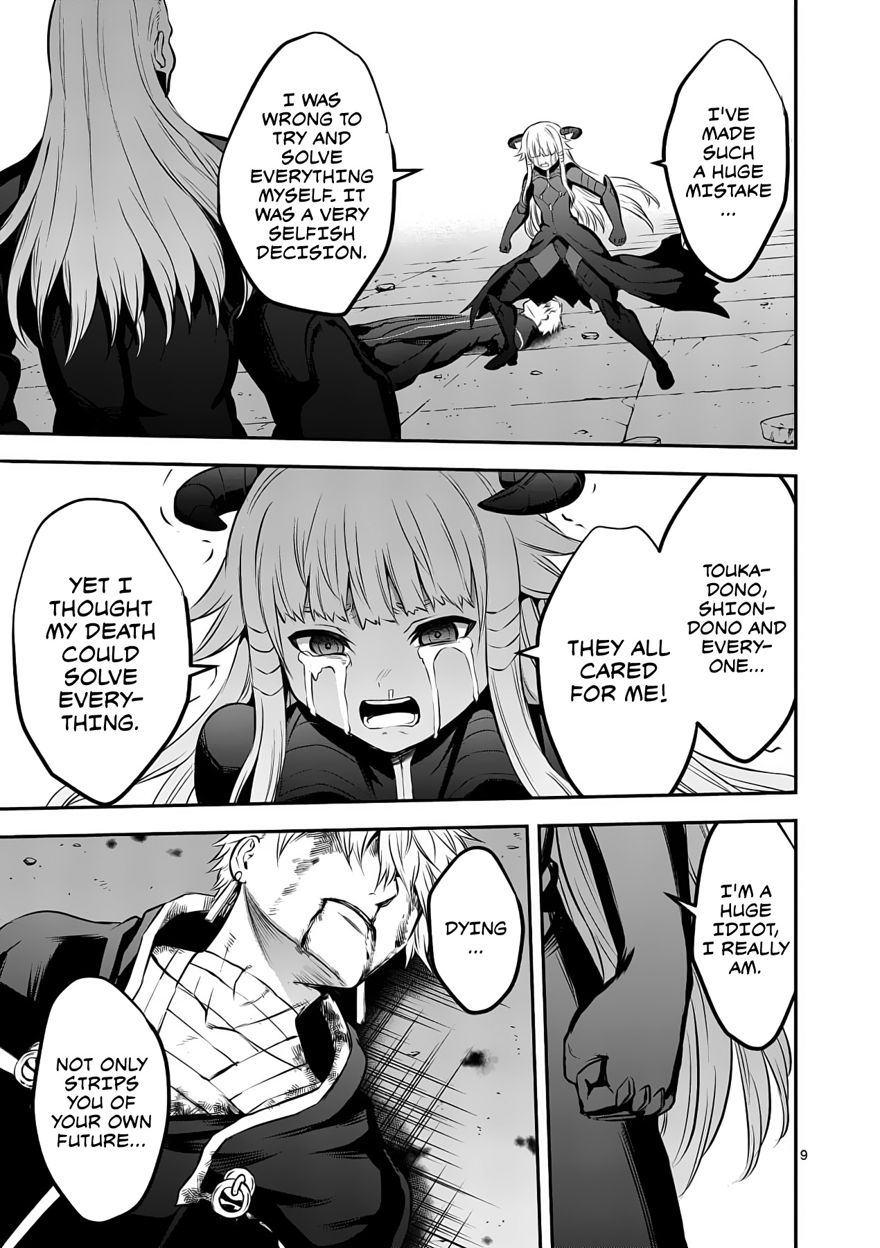 Yuusha ga Shinda! Chapter 170 page 9 - Chapter 170: Death