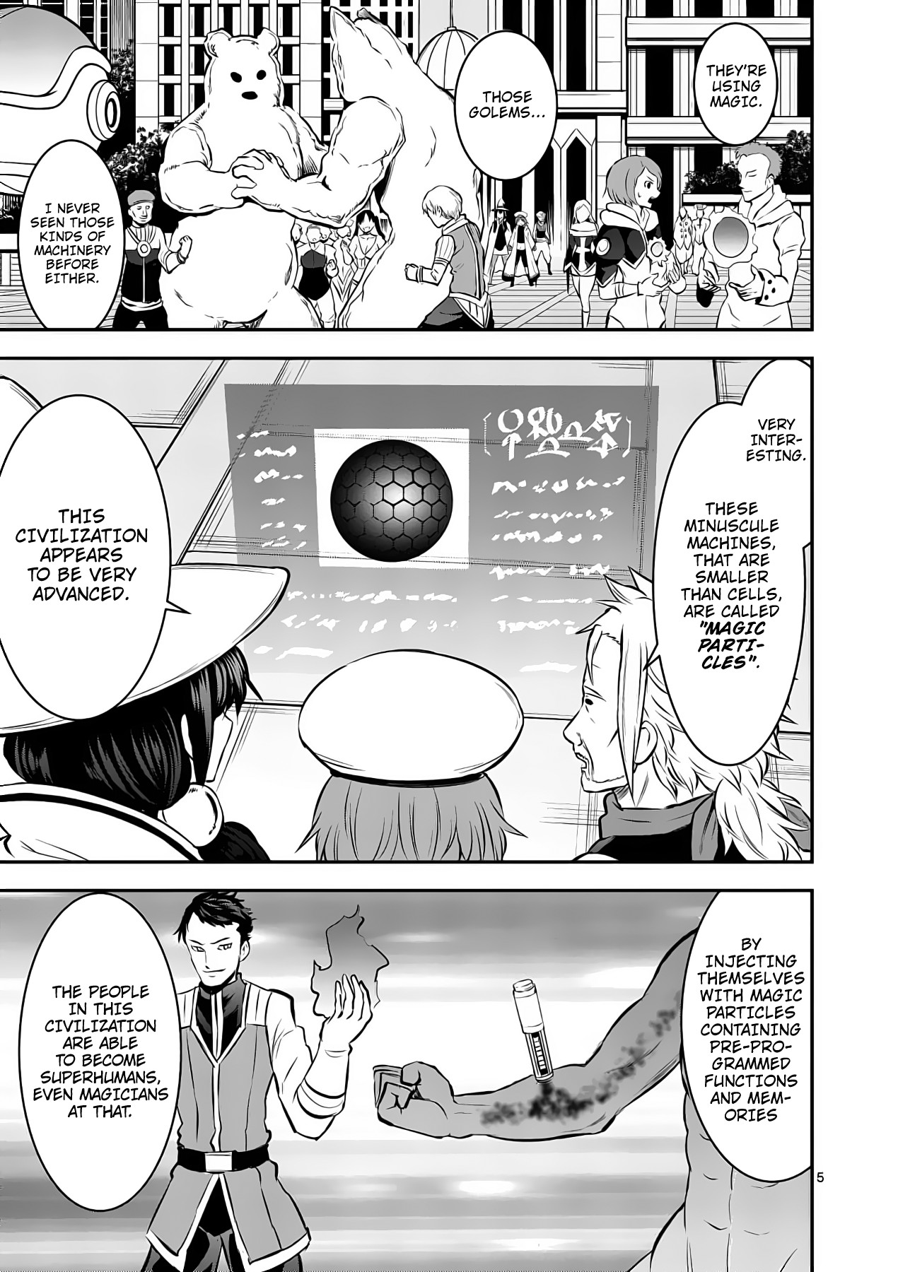 Yuusha ga Shinda! Chapter 172 page 5 - Chapter 172: Magic Civilization