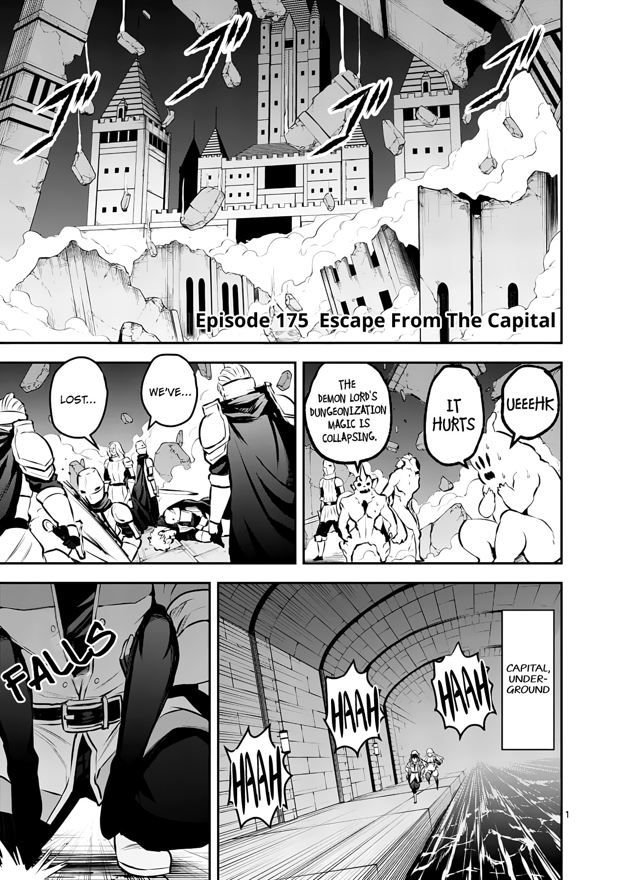 Yuusha ga Shinda! Chapter 175 page 1 - Chapter 175: Escape from the Capital