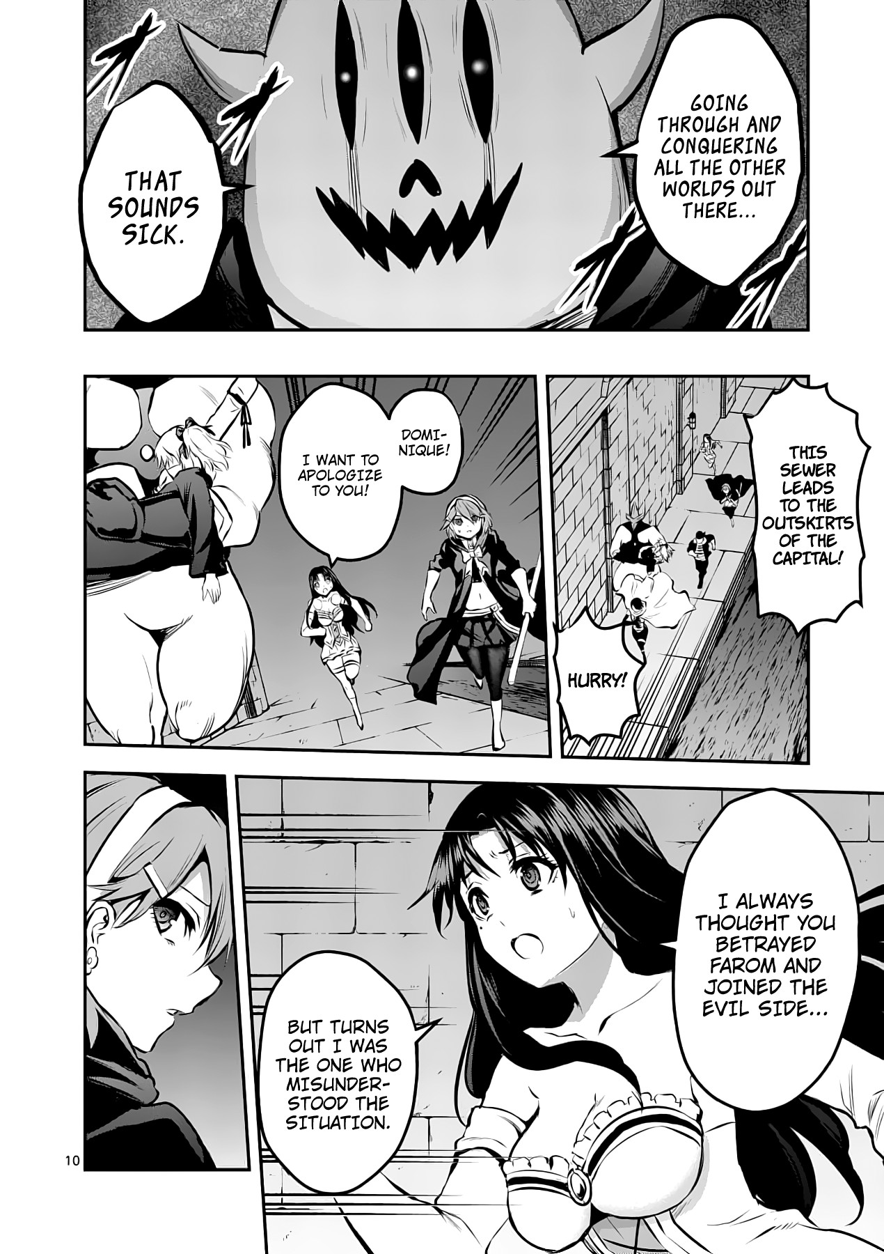 Yuusha ga Shinda! Chapter 175 page 10 - Chapter 175: Escape from the Capital