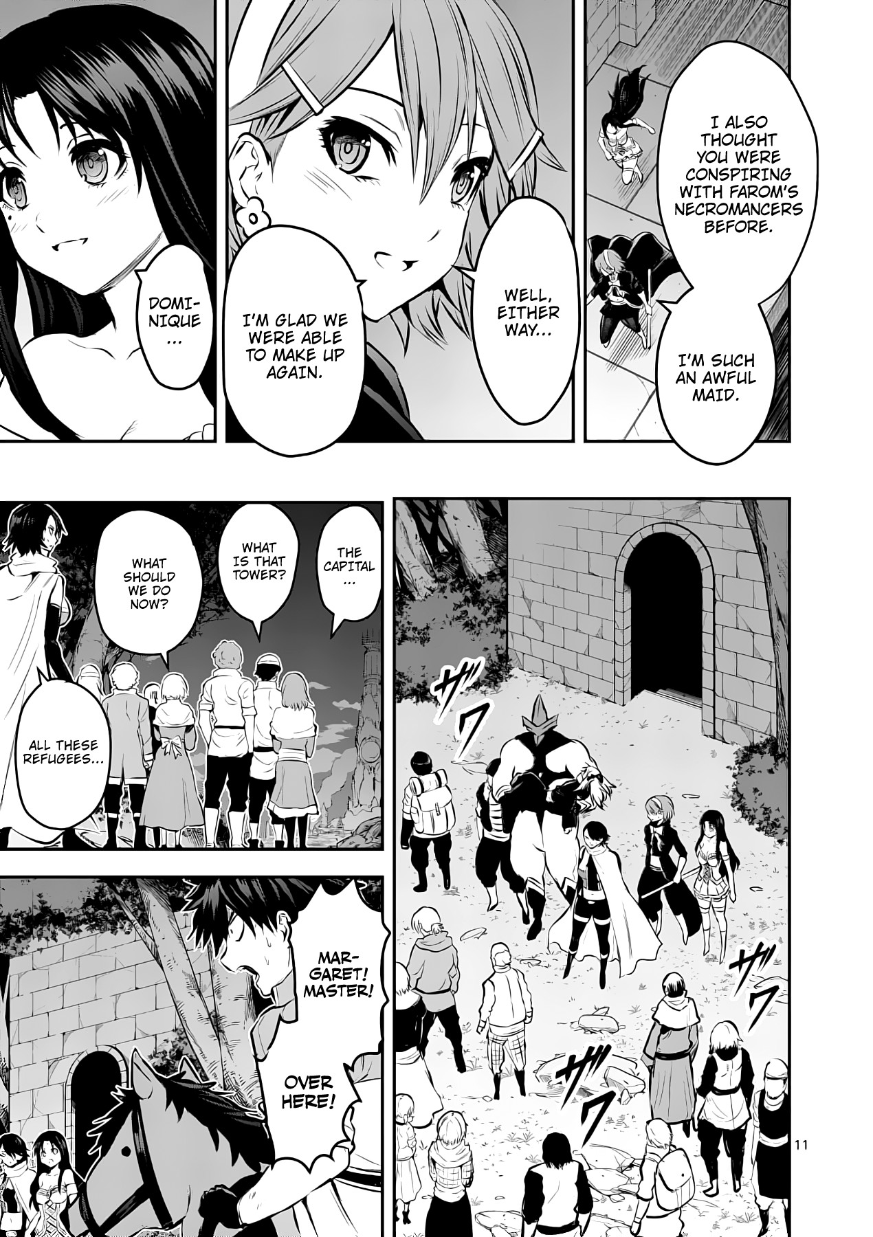 Yuusha ga Shinda! Chapter 175 page 11 - Chapter 175: Escape from the Capital