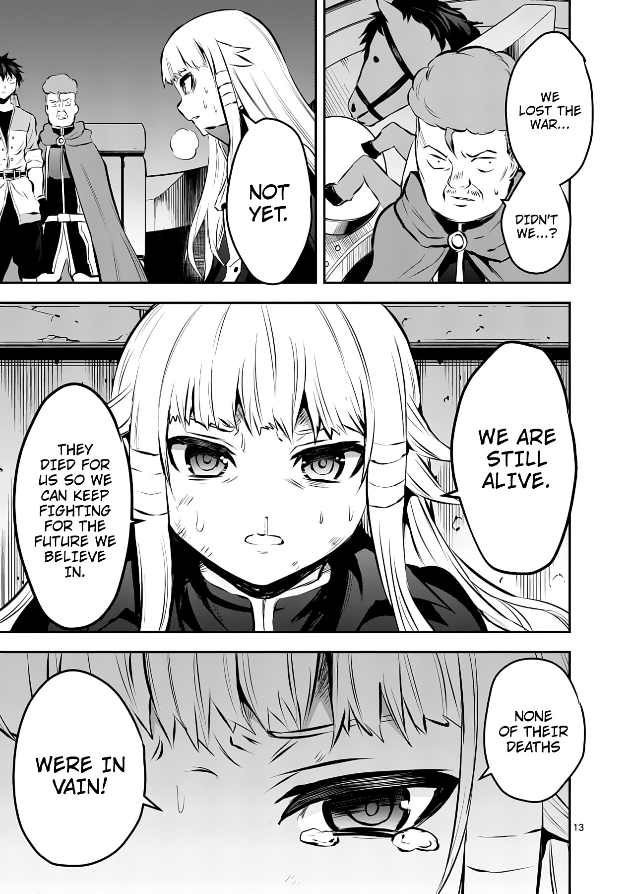 Yuusha ga Shinda! Chapter 175 page 13 - Chapter 175: Escape from the Capital