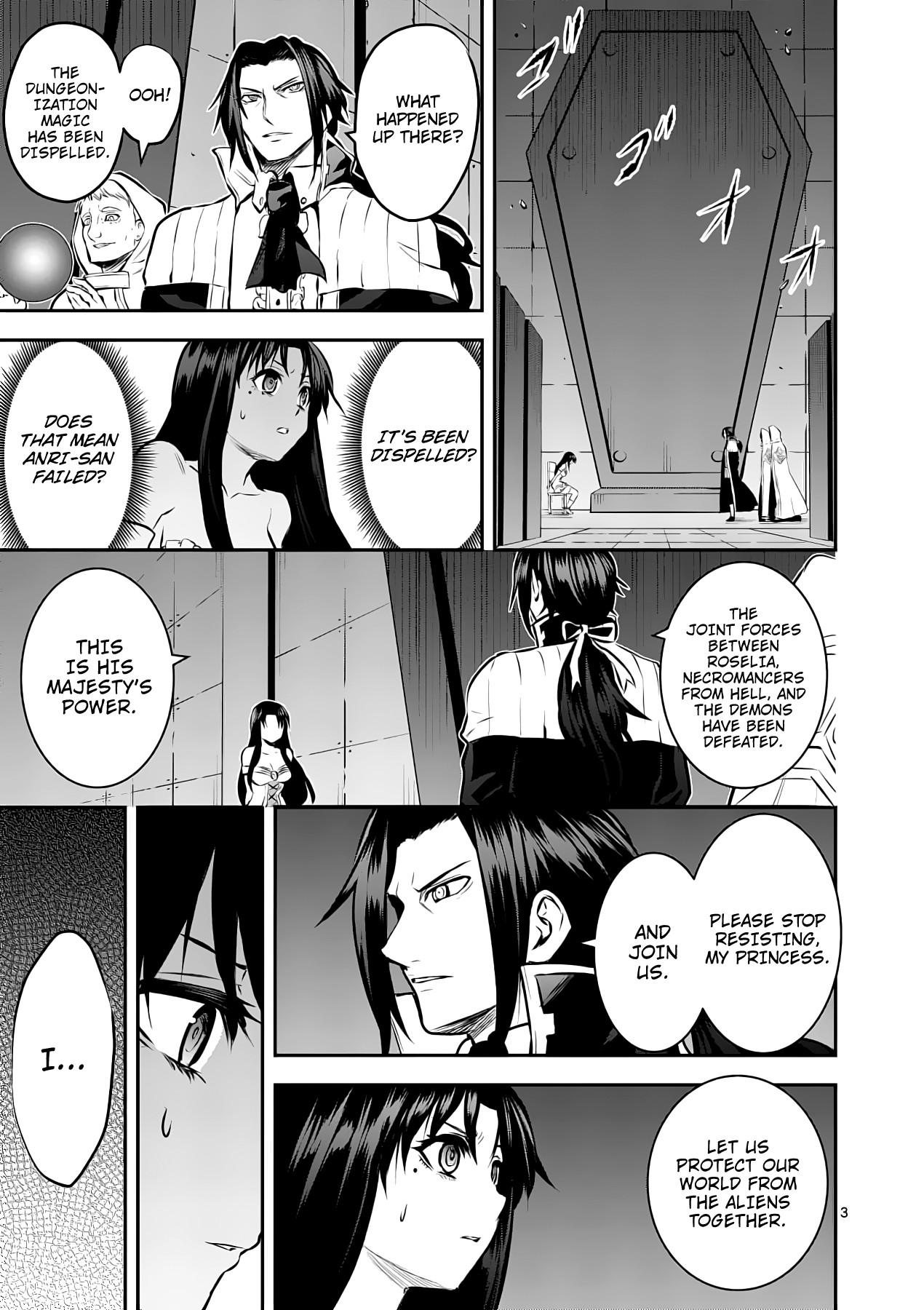 Yuusha ga Shinda! Chapter 175 page 3 - Chapter 175: Escape from the Capital