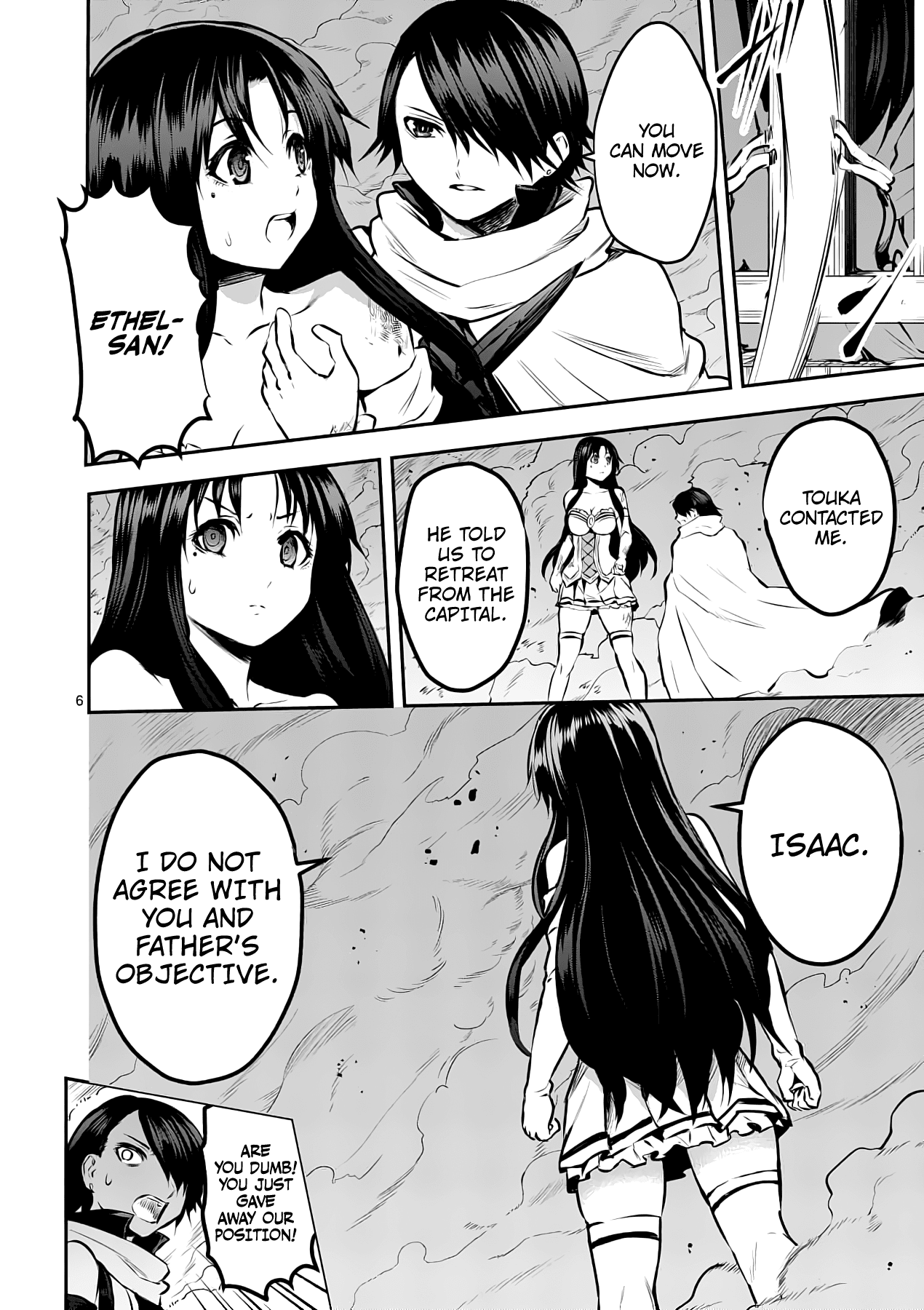 Yuusha ga Shinda! Chapter 175 page 6 - Chapter 175: Escape from the Capital