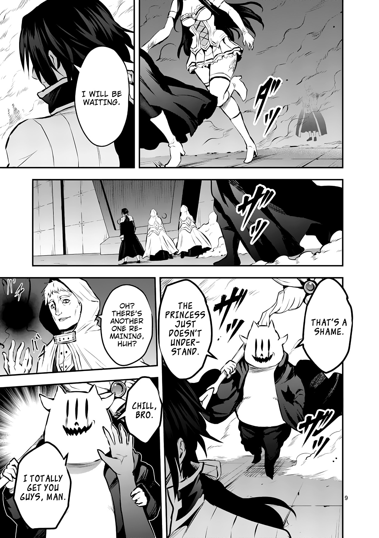 Yuusha ga Shinda! Chapter 175 page 9 - Chapter 175: Escape from the Capital