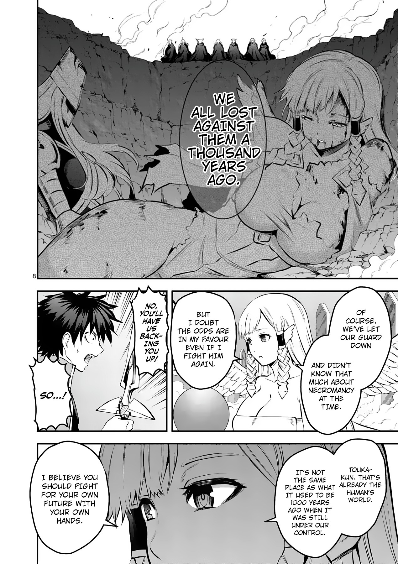 Yuusha ga Shinda! Chapter 176 page 8 - Chapter 176: The Strongest Ally