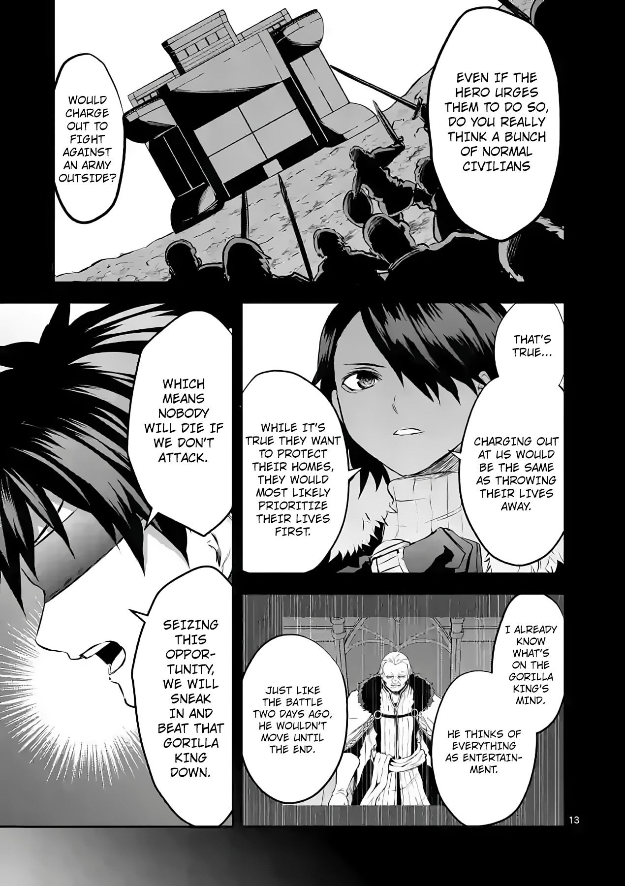 Yuusha ga Shinda! Chapter 180 page 12 - Chapter 180: Civilian Meatshield