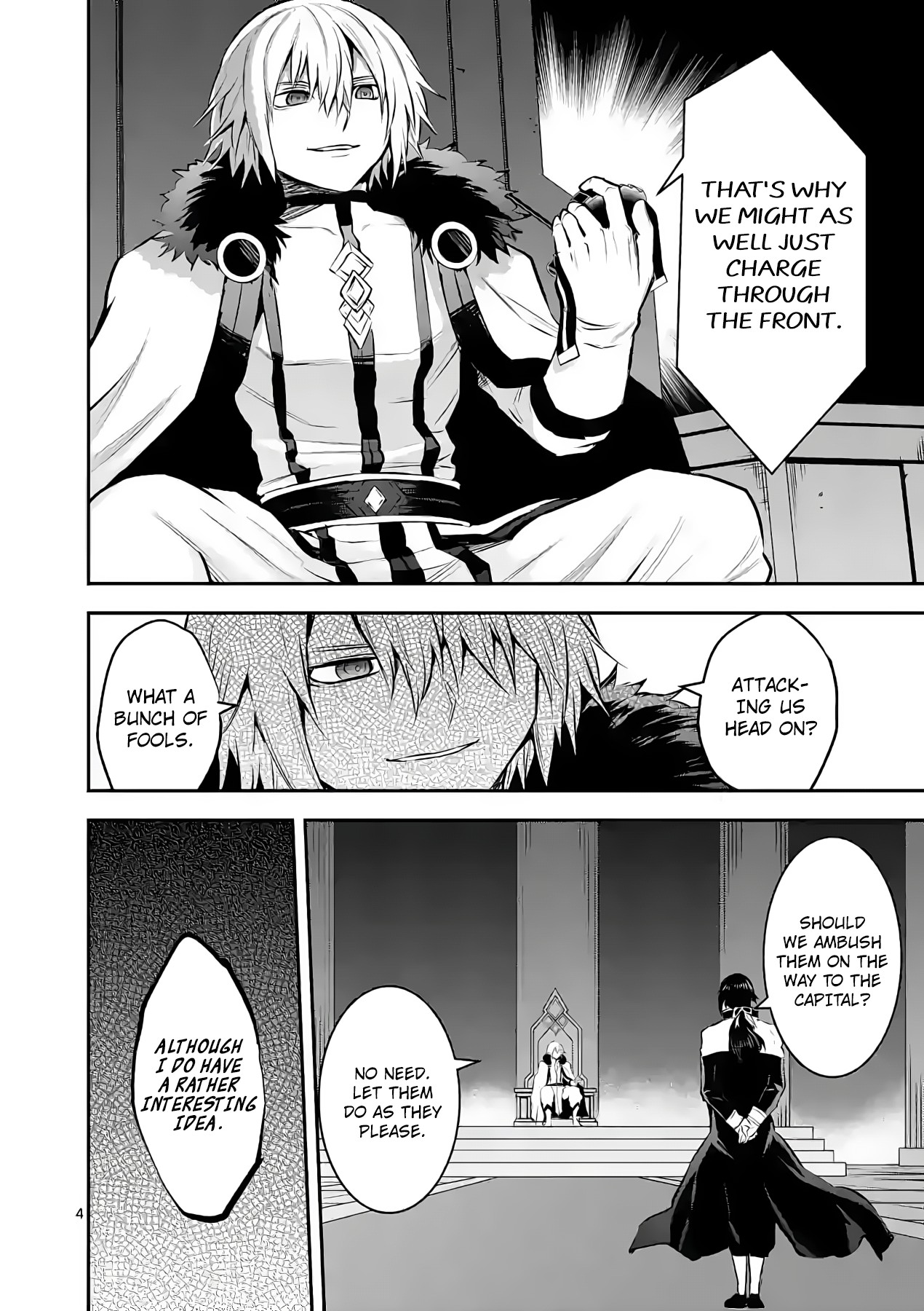 Yuusha ga Shinda! Chapter 180 page 4 - Chapter 180: Civilian Meatshield