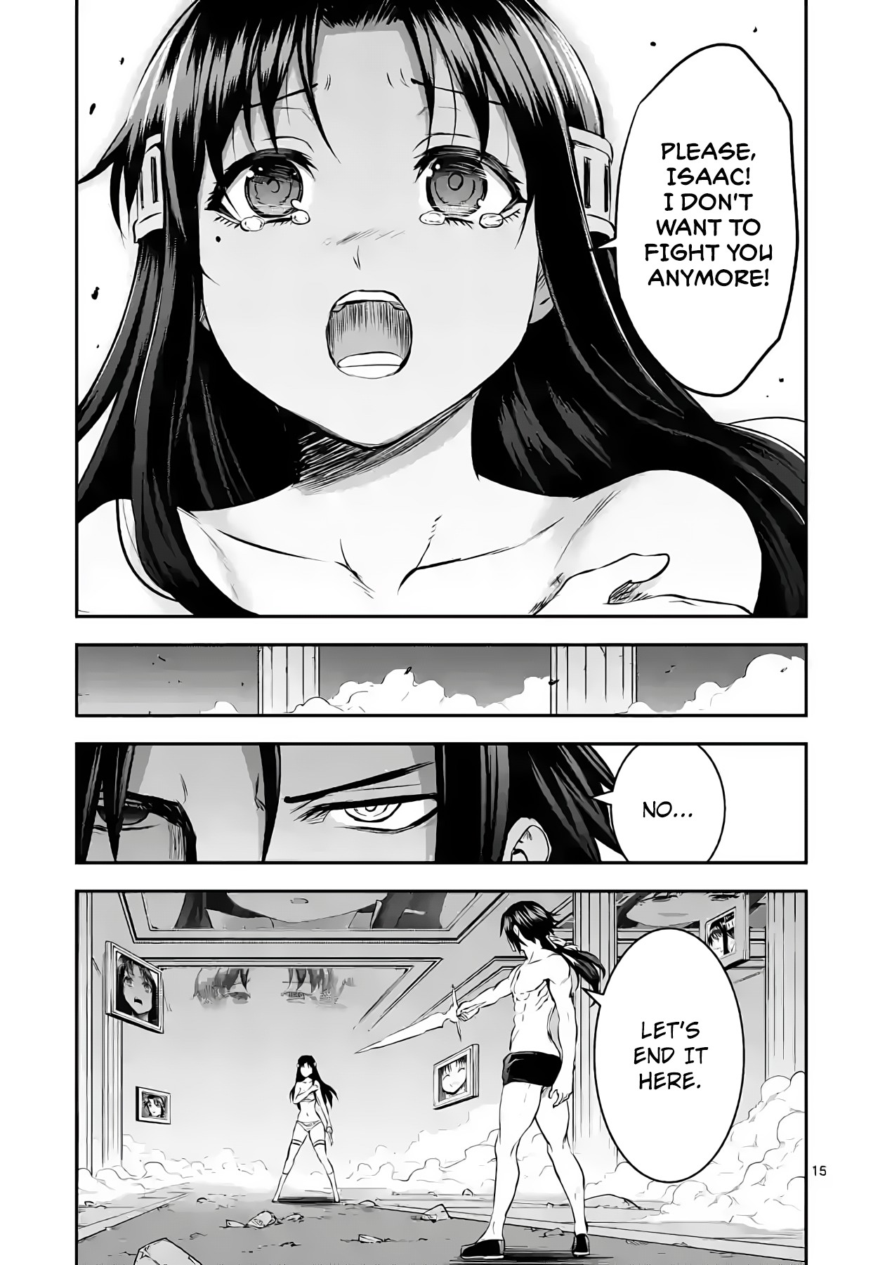 Yuusha ga Shinda! Chapter 182 page 15 - Chapter 182: Isaac VS Margaret