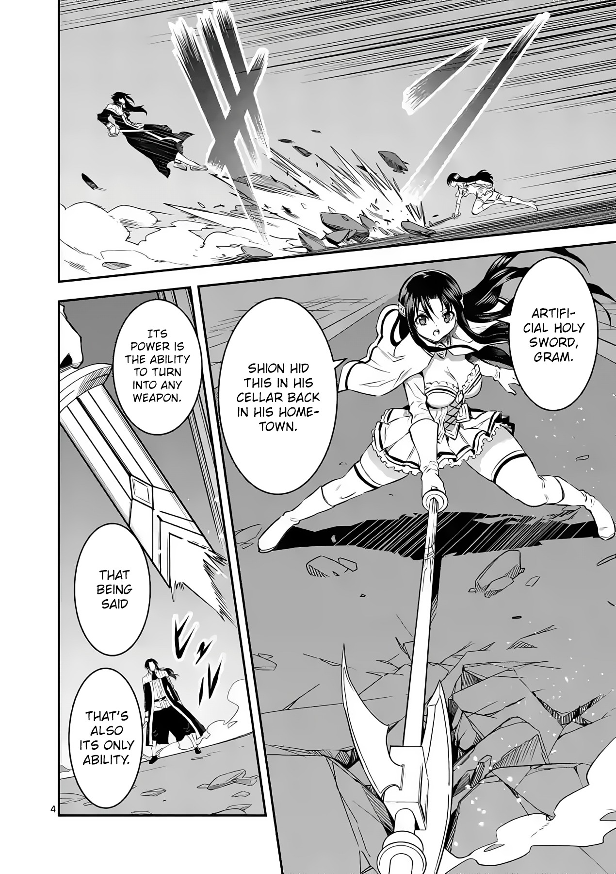Yuusha ga Shinda! Chapter 182 page 4 - Chapter 182: Isaac VS Margaret