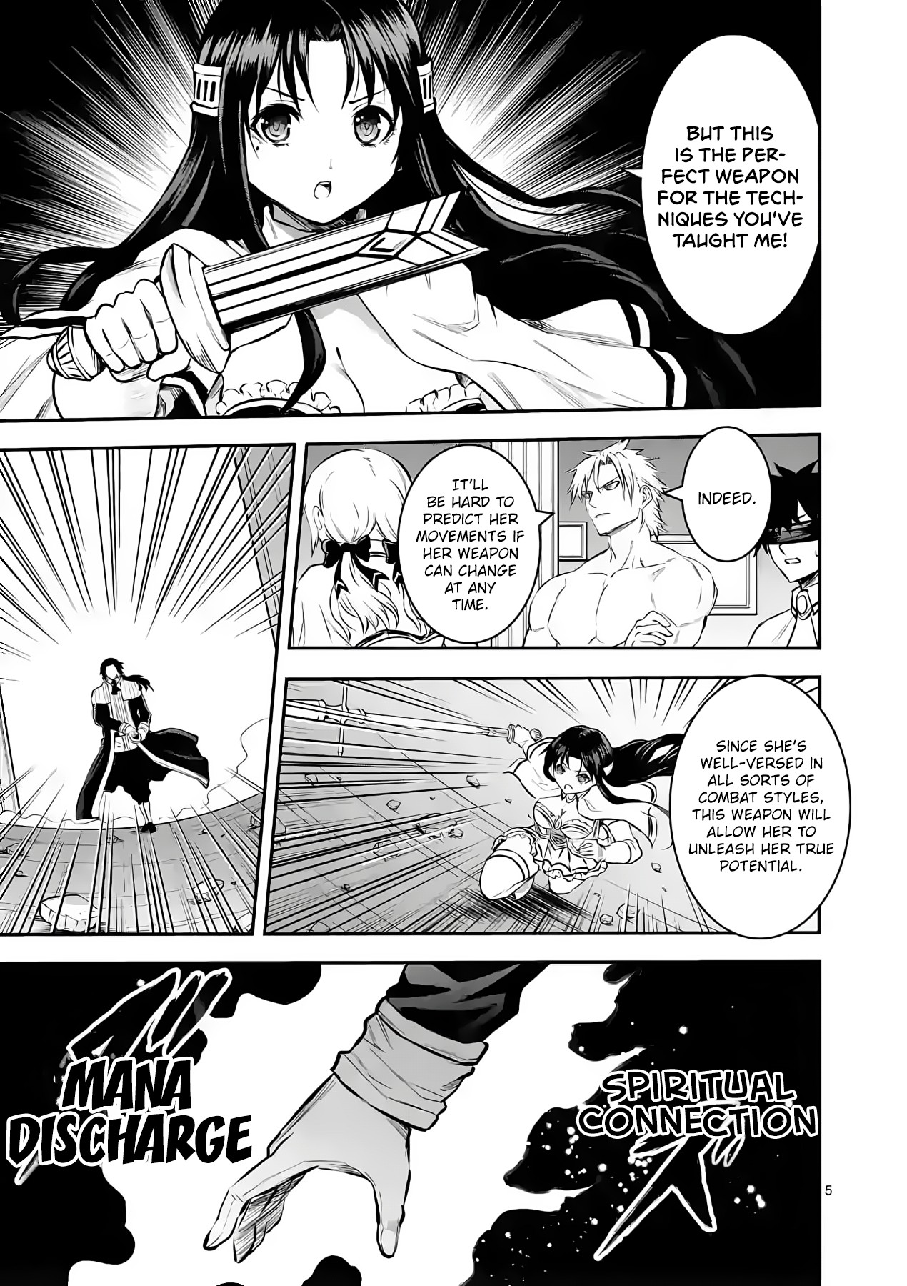 Yuusha ga Shinda! Chapter 182 page 5 - Chapter 182: Isaac VS Margaret