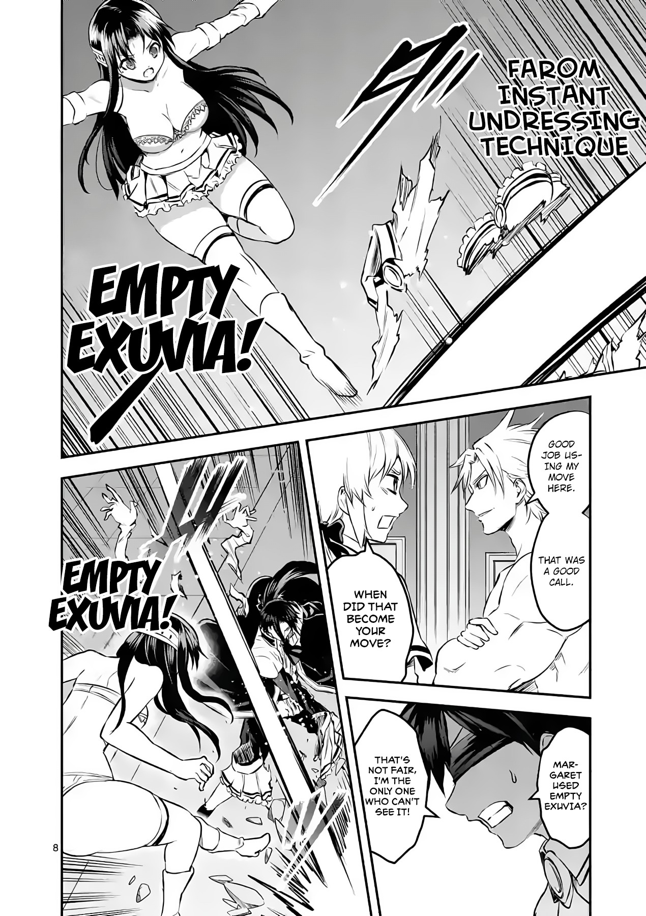 Yuusha ga Shinda! Chapter 182 page 8 - Chapter 182: Isaac VS Margaret