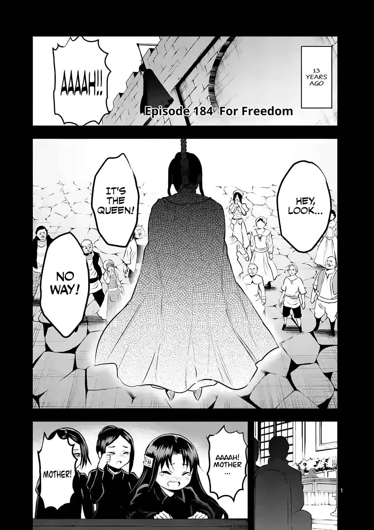 Yuusha ga Shinda! Chapter 184 page 1 - Chapter 184: For Freedom