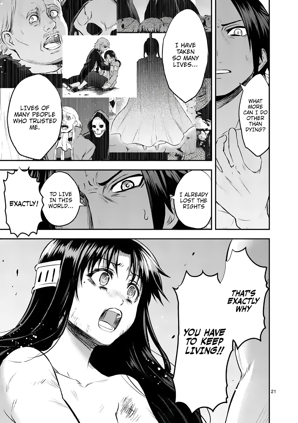 Yuusha ga Shinda! Chapter 184 page 21 - Chapter 184: For Freedom
