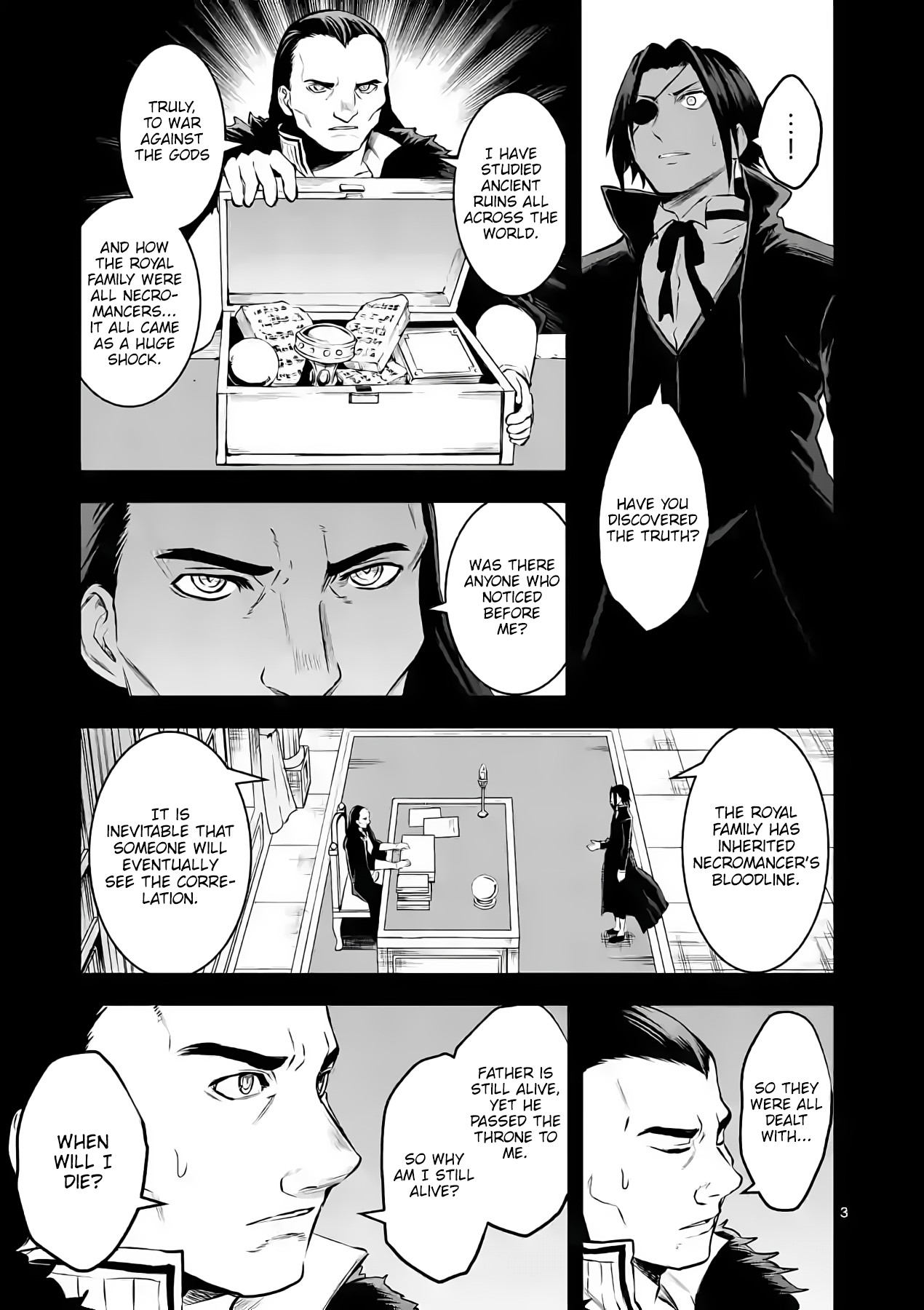 Yuusha ga Shinda! Chapter 184 page 3 - Chapter 184: For Freedom
