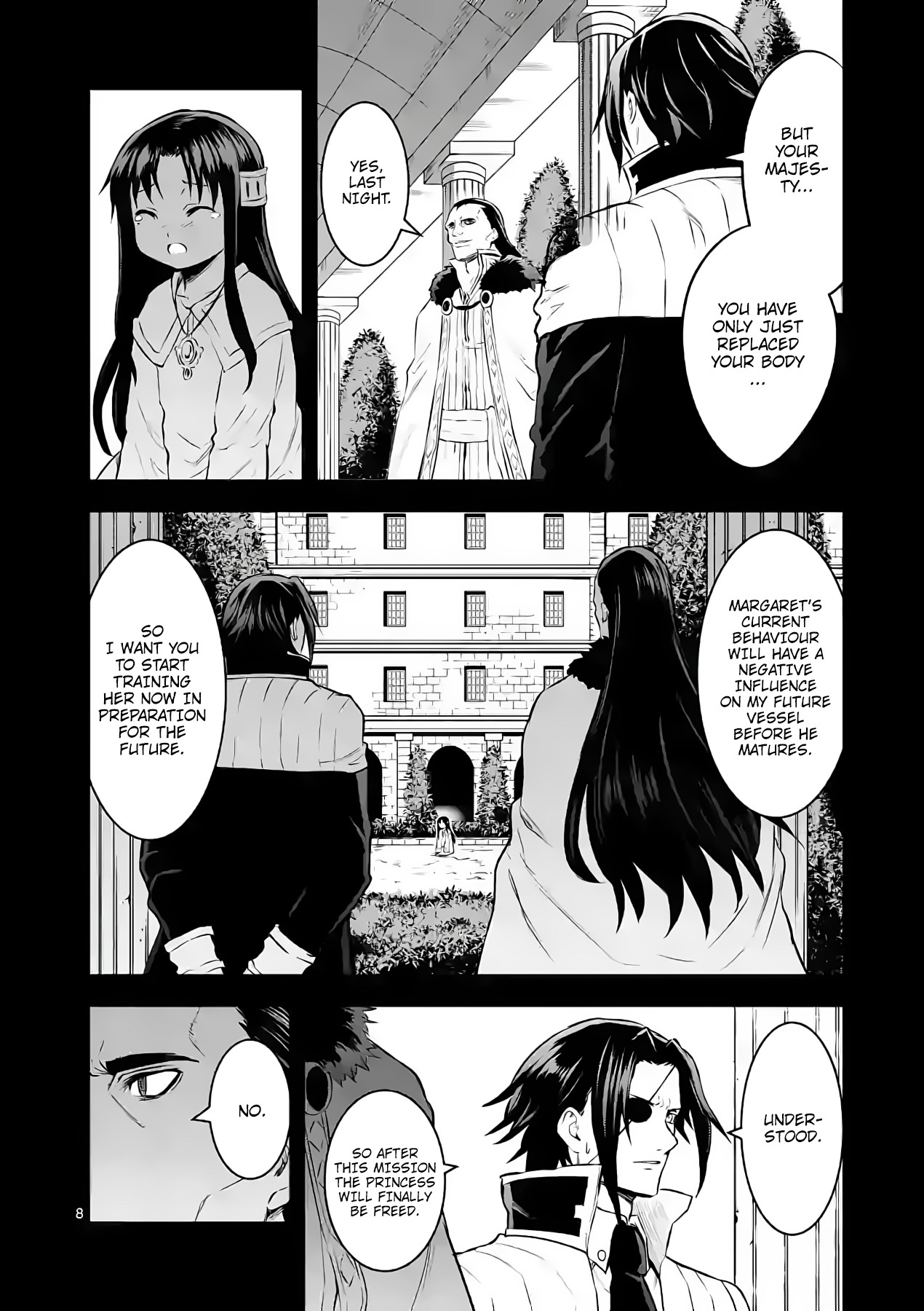 Yuusha ga Shinda! Chapter 184 page 8 - Chapter 184: For Freedom