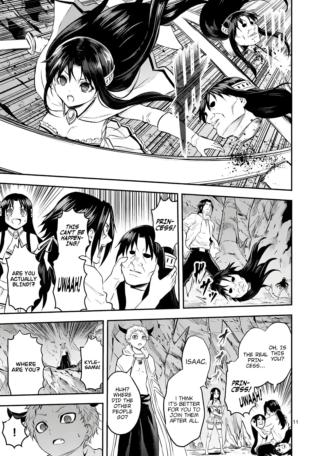 Yuusha ga Shinda! Chapter 187 page 11 - Chapter 187: God's Mana