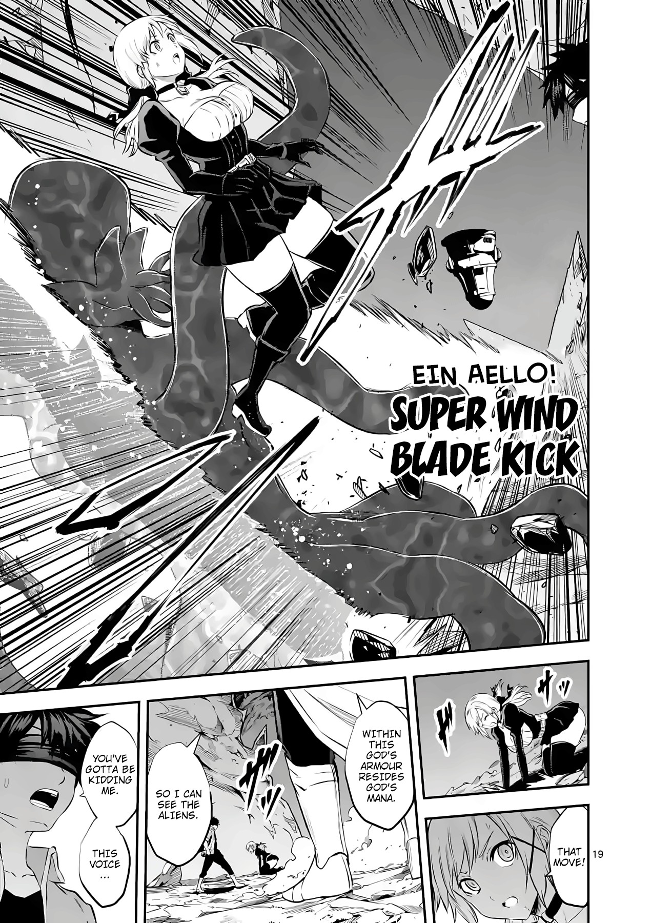 Yuusha ga Shinda! Chapter 187 page 19 - Chapter 187: God's Mana