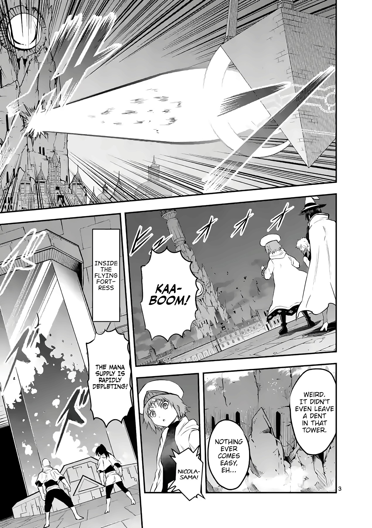 Yuusha ga Shinda! Chapter 187 page 3 - Chapter 187: God's Mana