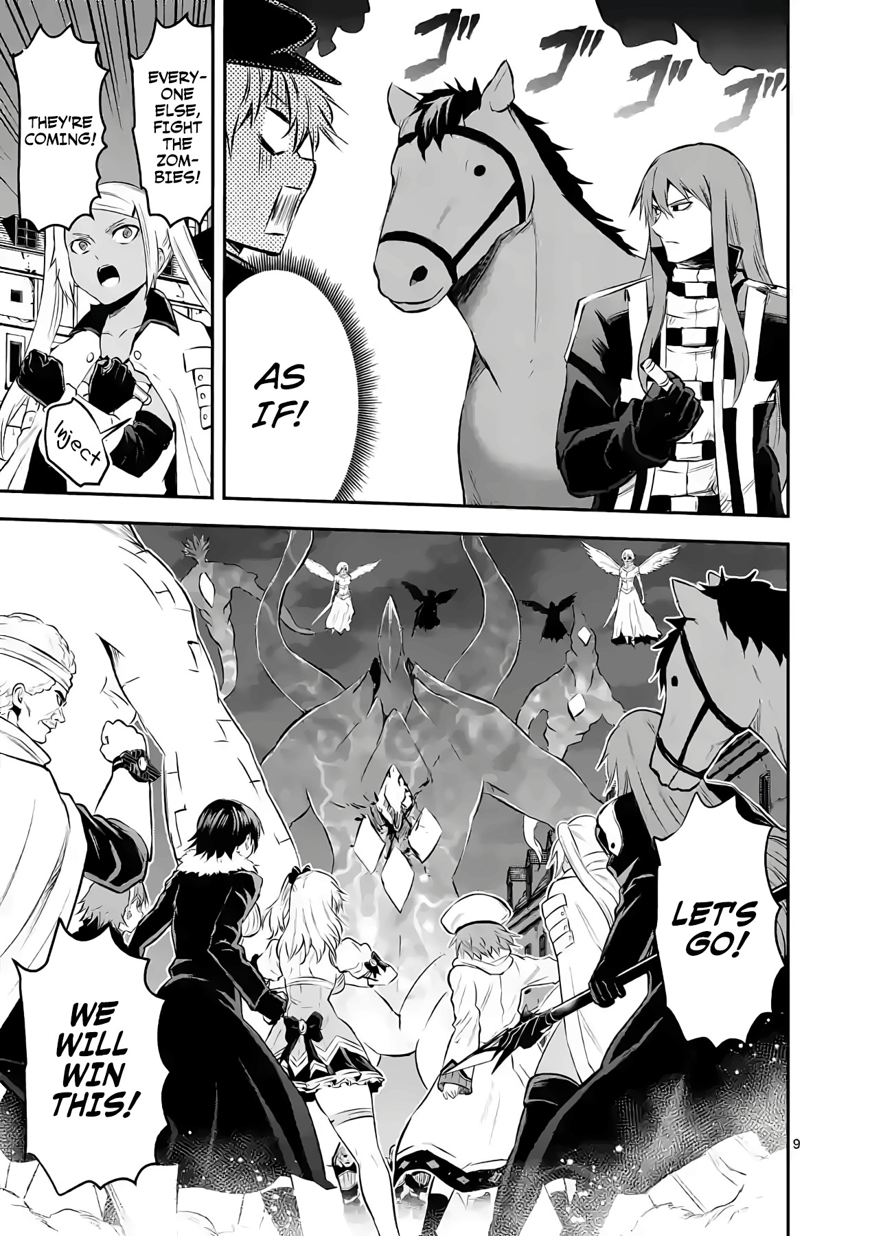 Yuusha ga Shinda! Chapter 187 page 9 - Chapter 187: God's Mana