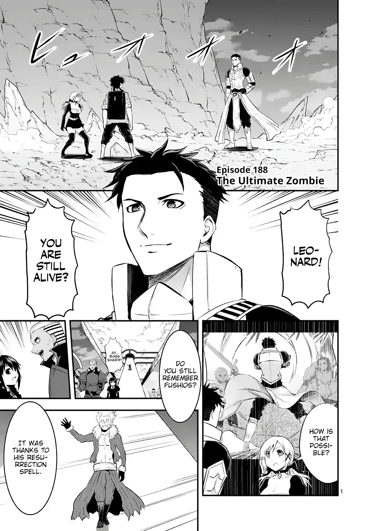 Yuusha ga Shinda! Chapter 188 page 1 - Chapter 188: The Ultimate Zombie
