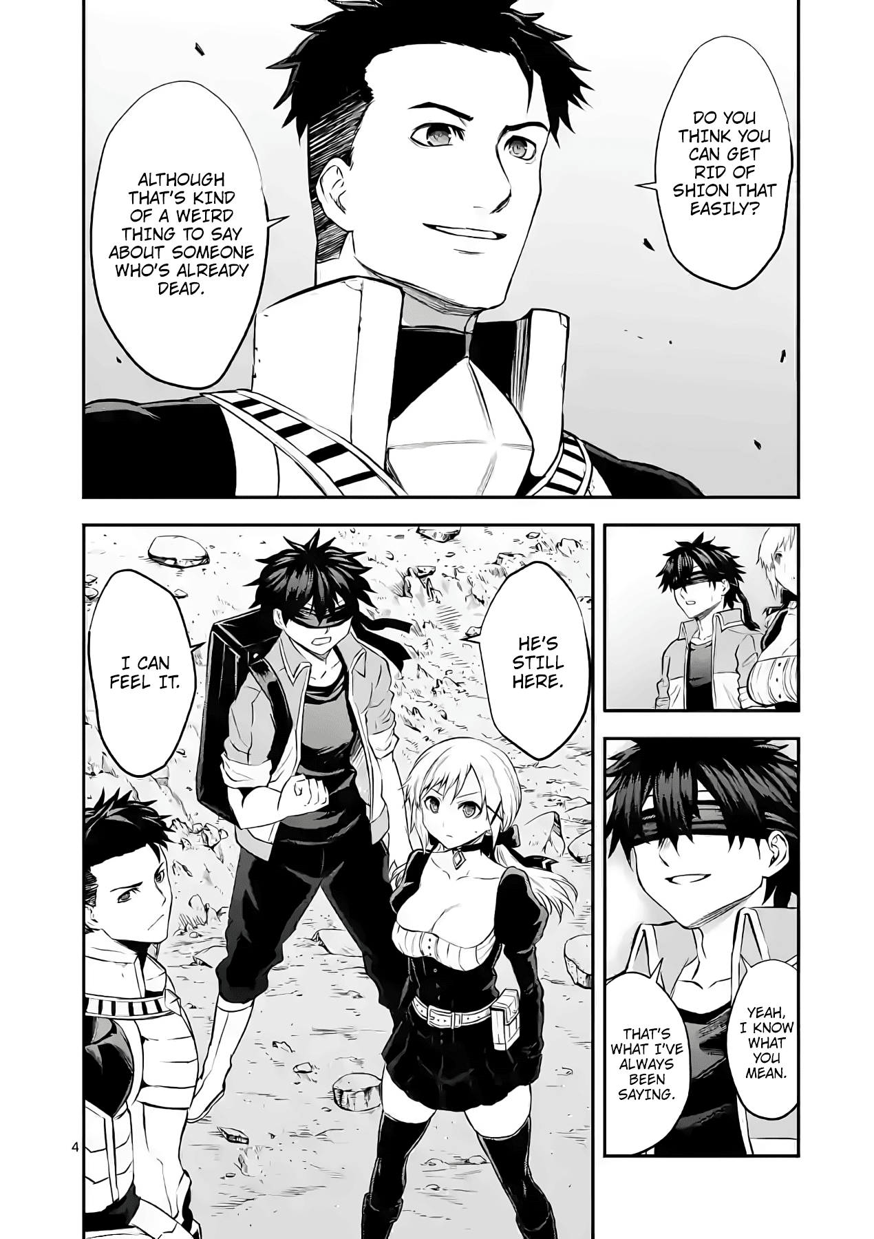 Yuusha ga Shinda! Chapter 188 page 4 - Chapter 188: The Ultimate Zombie