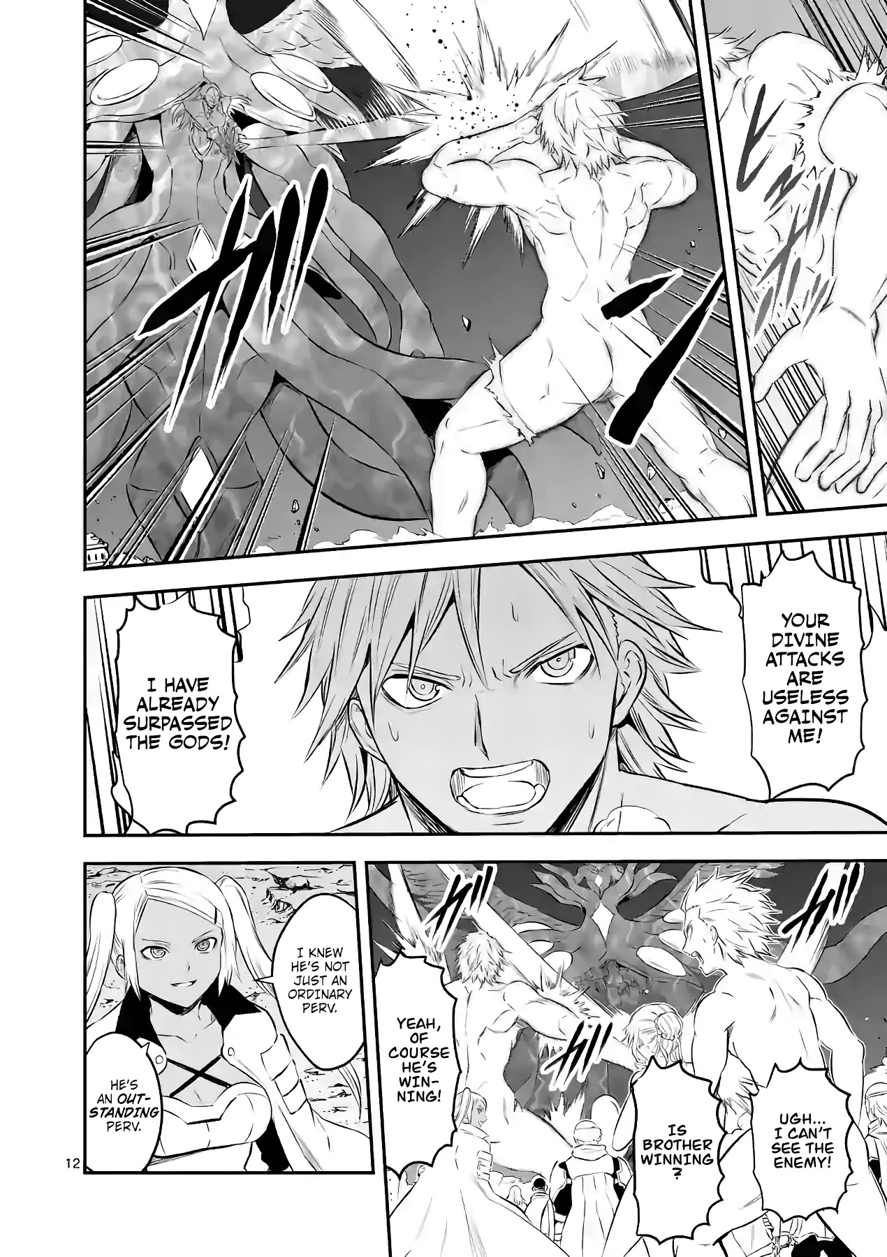 Yuusha ga Shinda! Chapter 189 page 12 - Chapter 189: God Gigantism