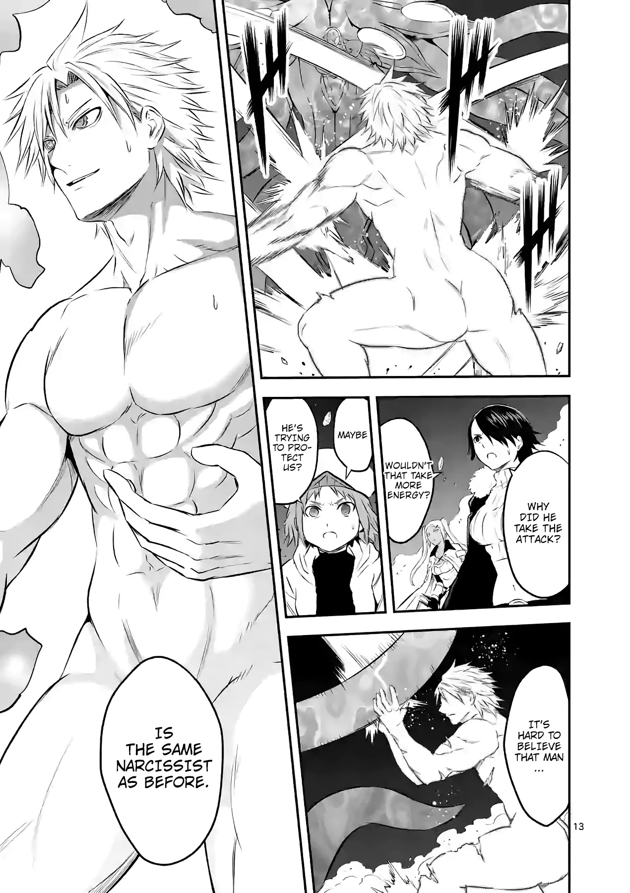 Yuusha ga Shinda! Chapter 189 page 13 - Chapter 189: God Gigantism