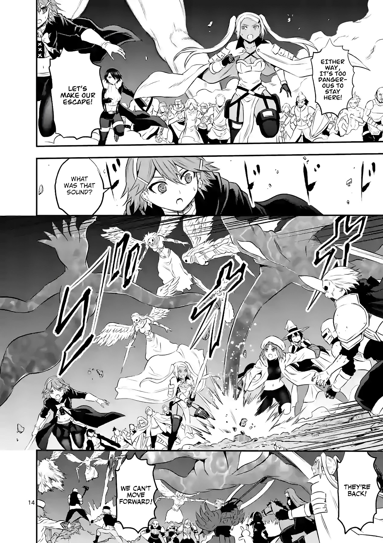 Yuusha ga Shinda! Chapter 189 page 14 - Chapter 189: God Gigantism