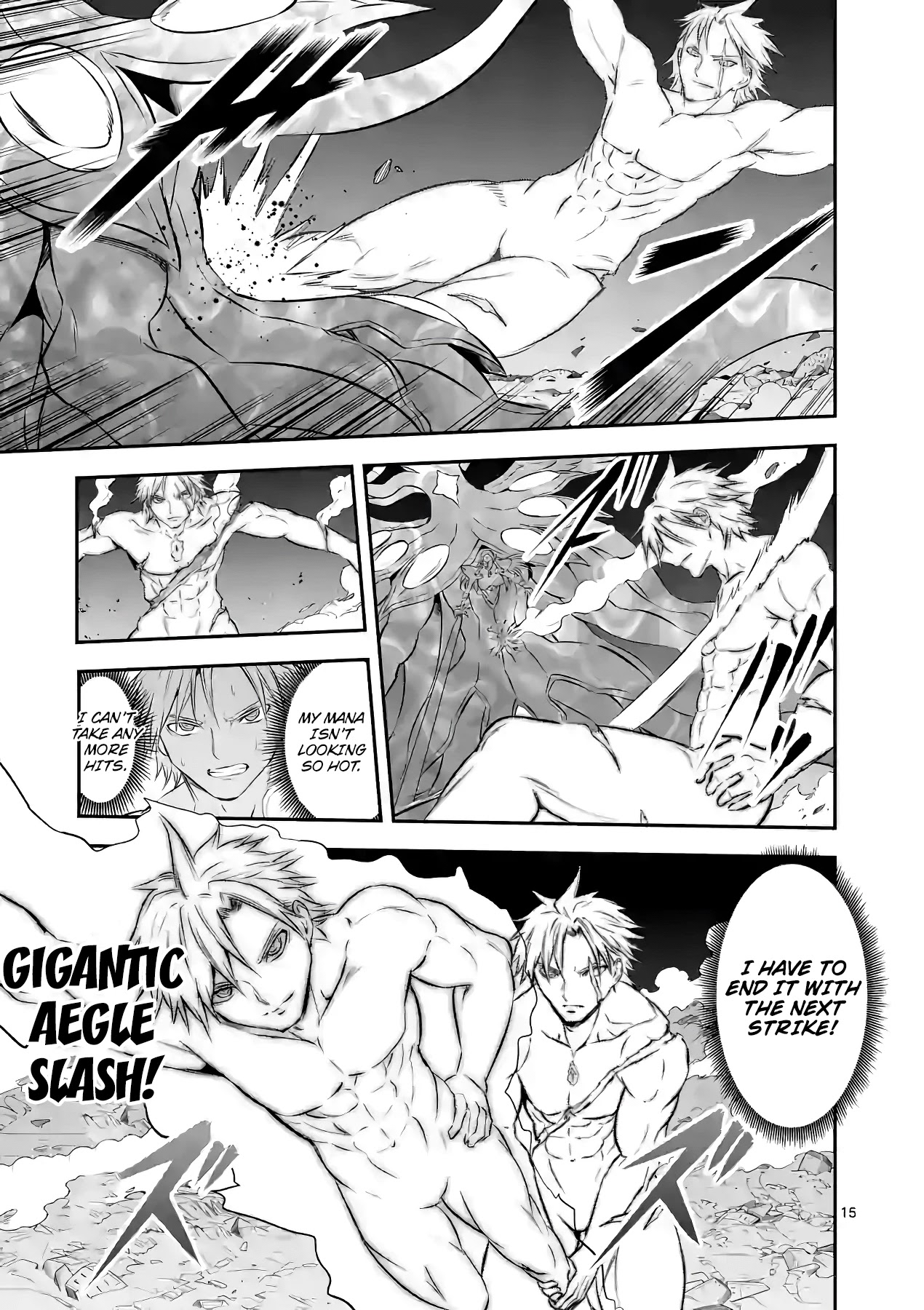 Yuusha ga Shinda! Chapter 189 page 15 - Chapter 189: God Gigantism