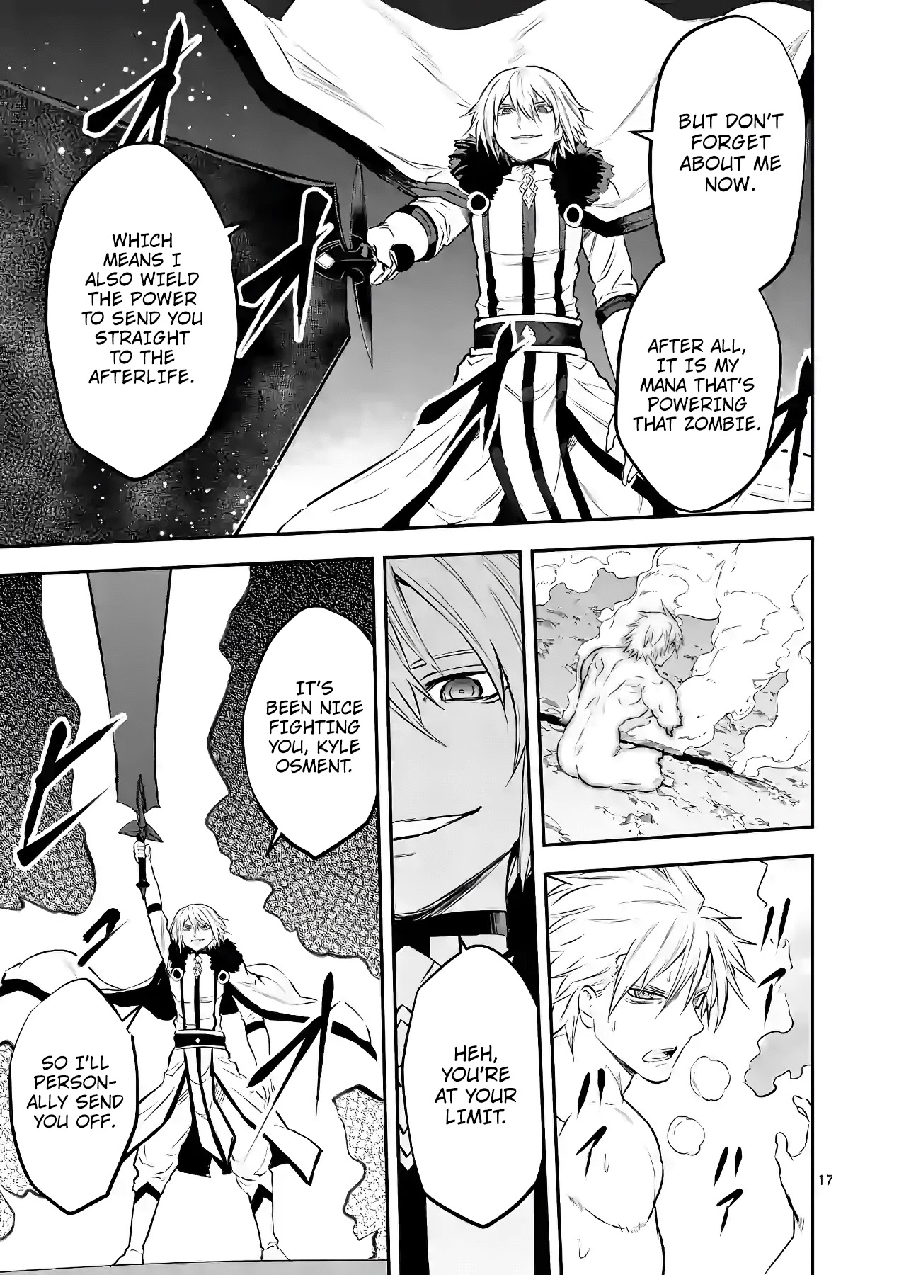 Yuusha ga Shinda! Chapter 189 page 17 - Chapter 189: God Gigantism