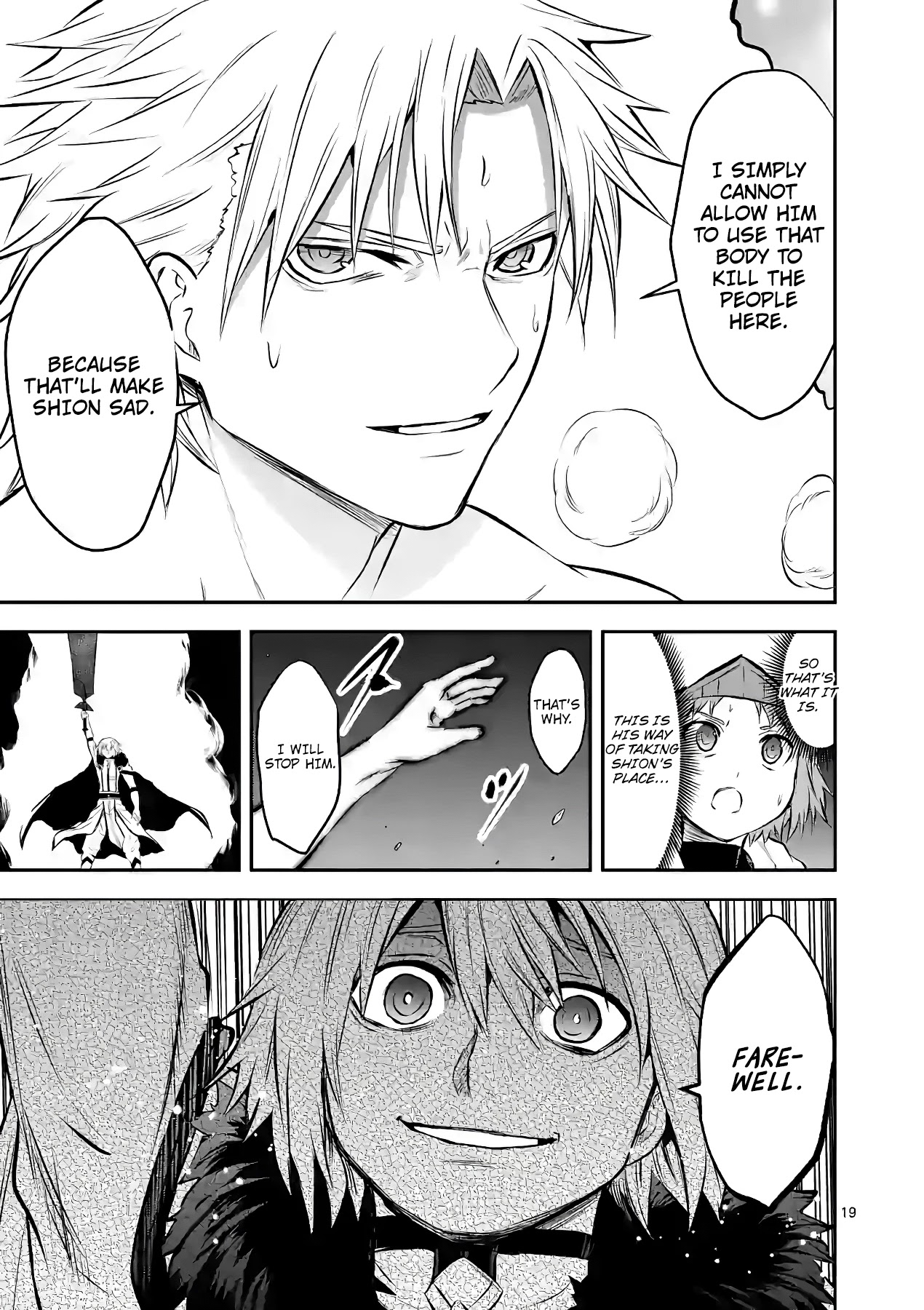Yuusha ga Shinda! Chapter 189 page 19 - Chapter 189: God Gigantism
