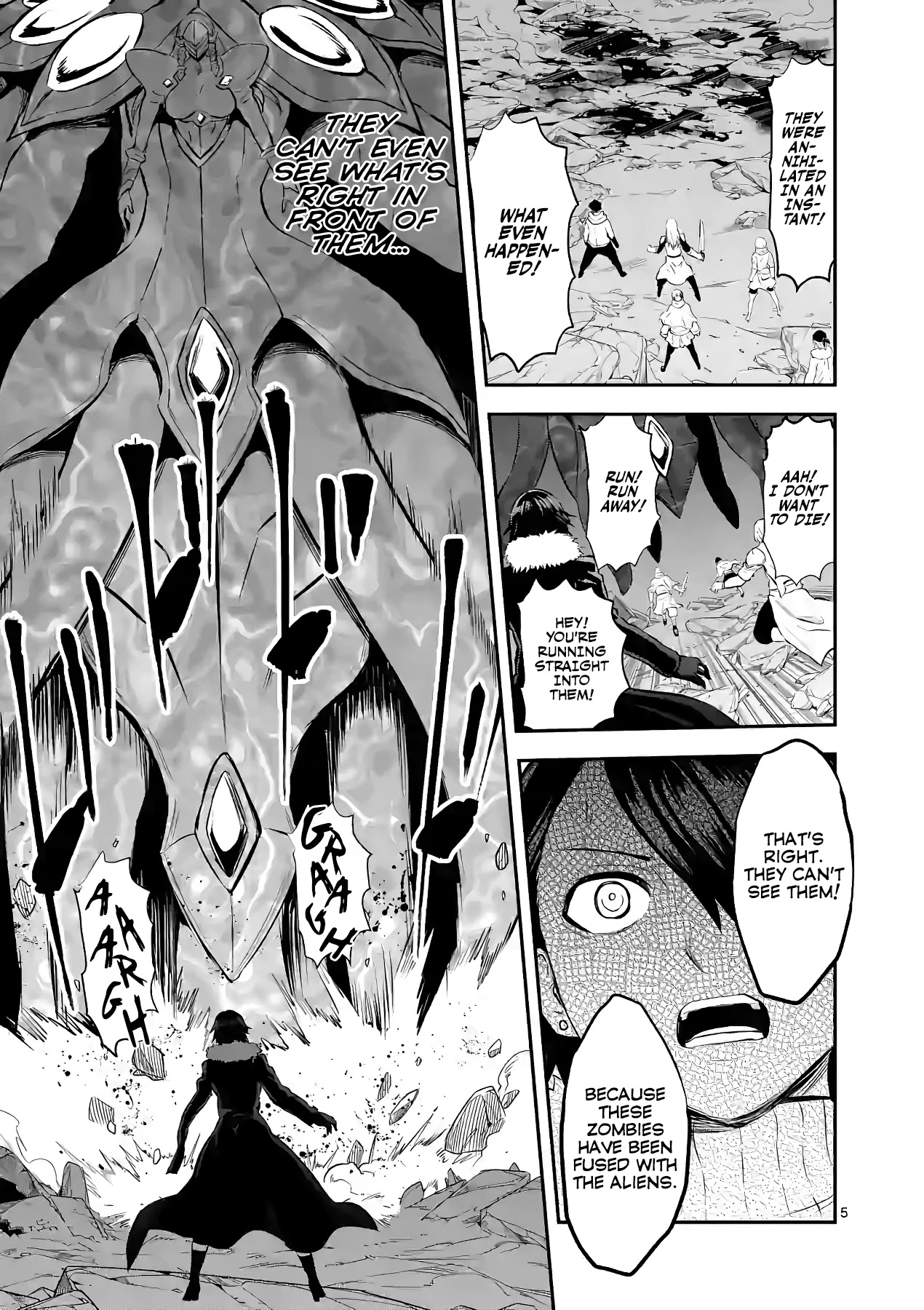 Yuusha ga Shinda! Chapter 189 page 5 - Chapter 189: God Gigantism