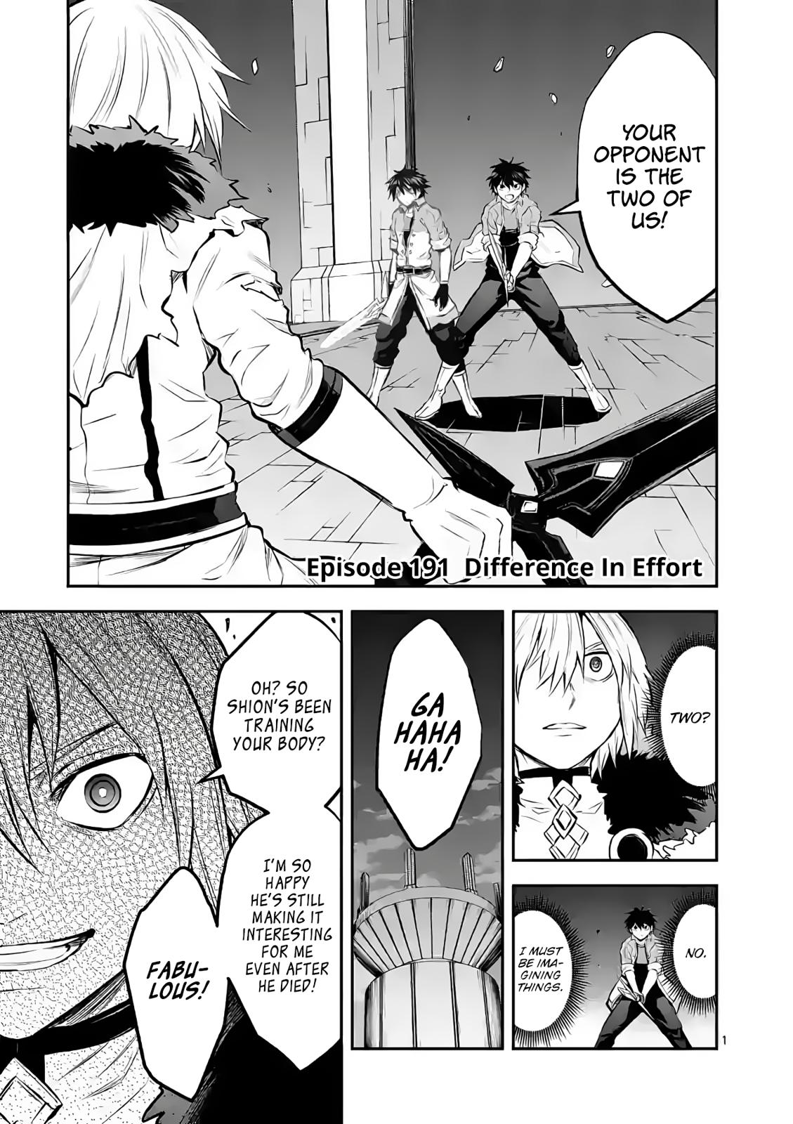 Yuusha ga Shinda! Chapter 191 page 1 - Chapter 191