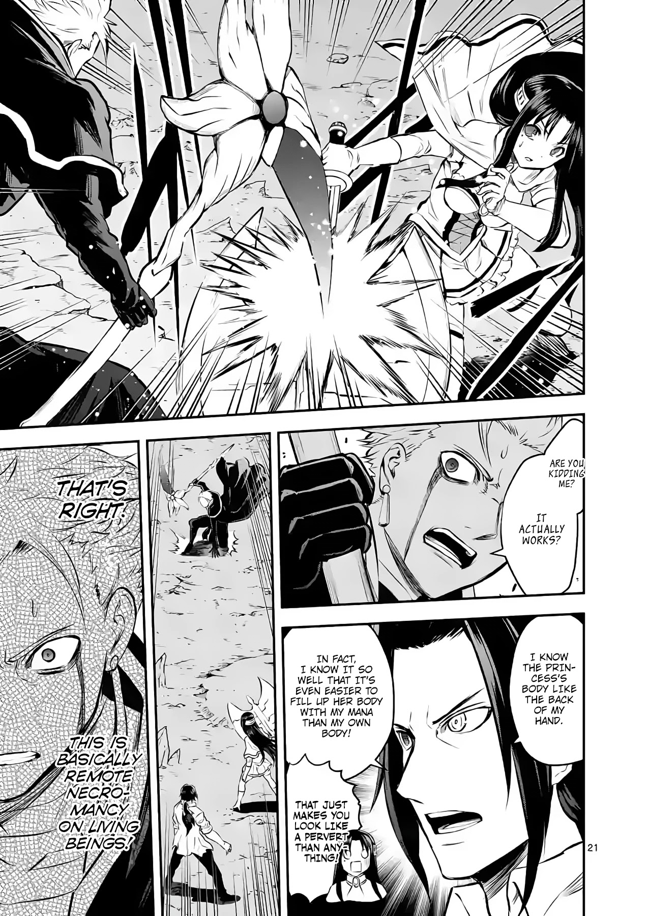 Yuusha ga Shinda! Chapter 193 page 21 - Chapter 193: Teamwork