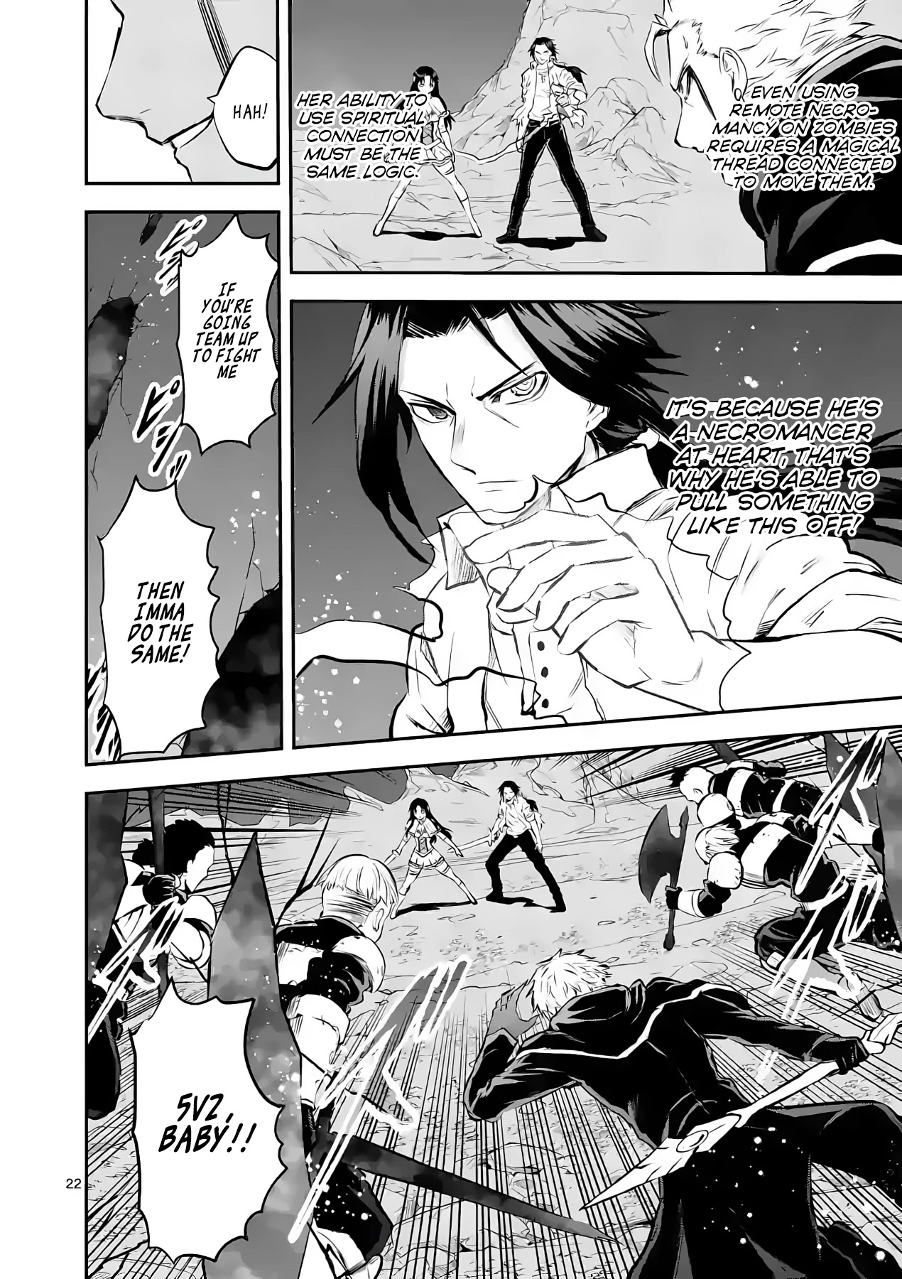 Yuusha ga Shinda! Chapter 193 page 22 - Chapter 193: Teamwork