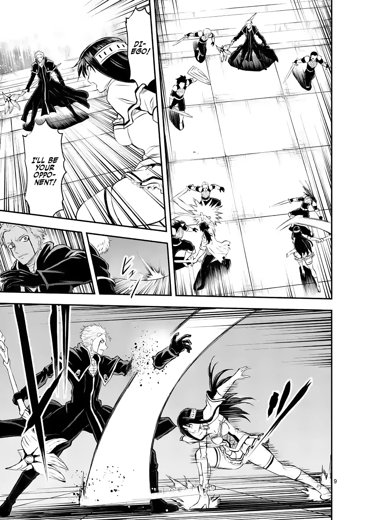 Yuusha ga Shinda! Chapter 193 page 9 - Chapter 193: Teamwork