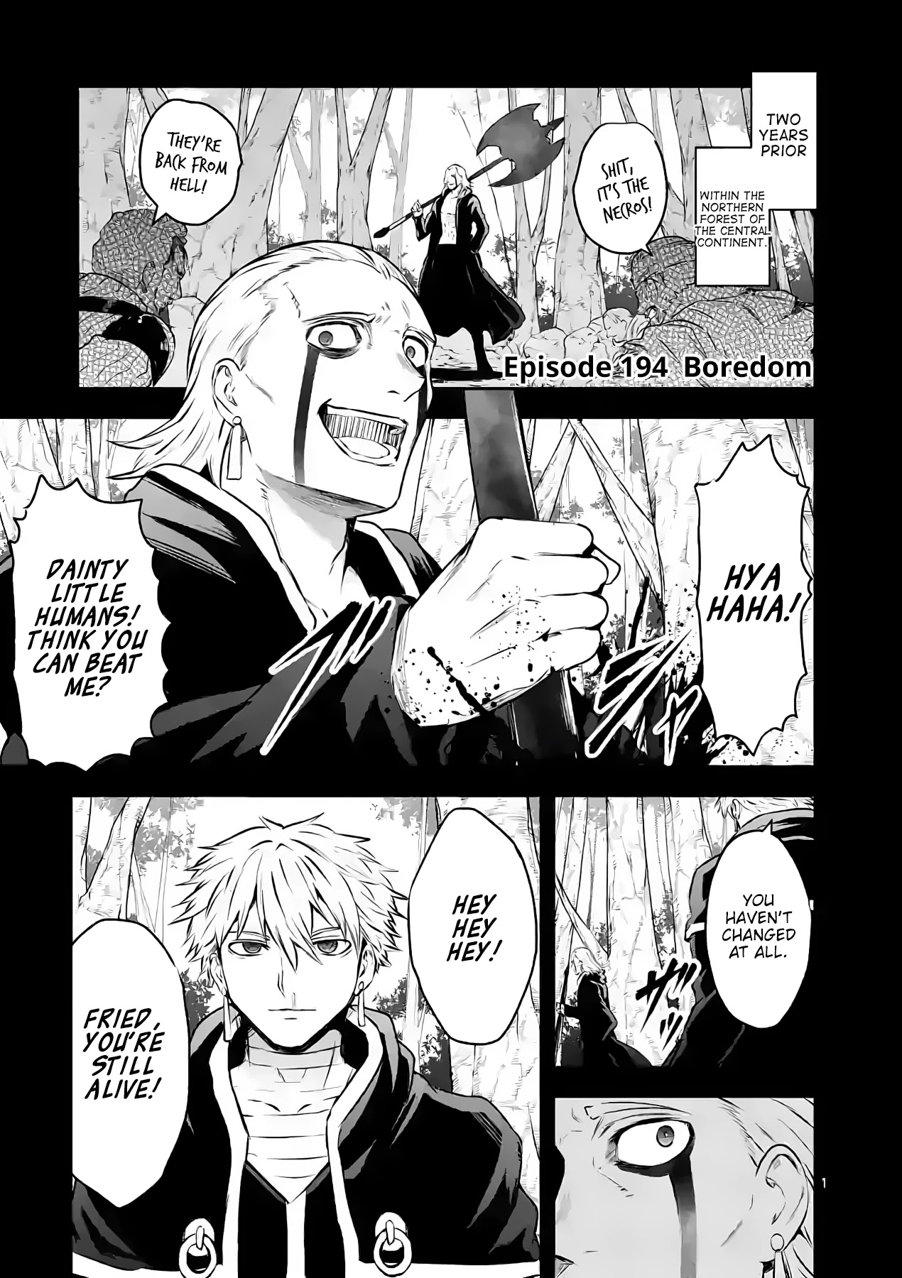 Yuusha ga Shinda! Chapter 194 page 1 - Chapter 194: Boredom